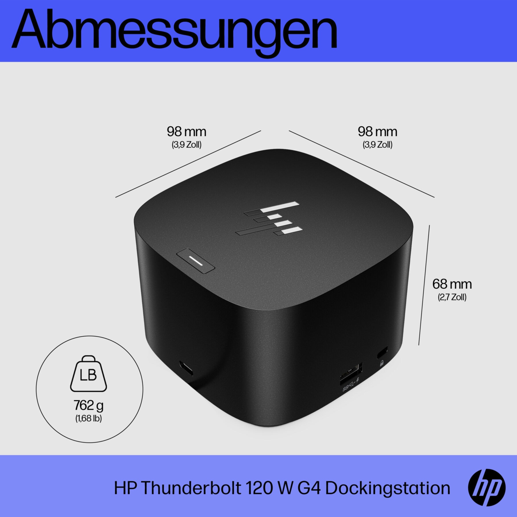 HP Laptop-Dockingstation »Thunderbolt Dock 120 W G4«