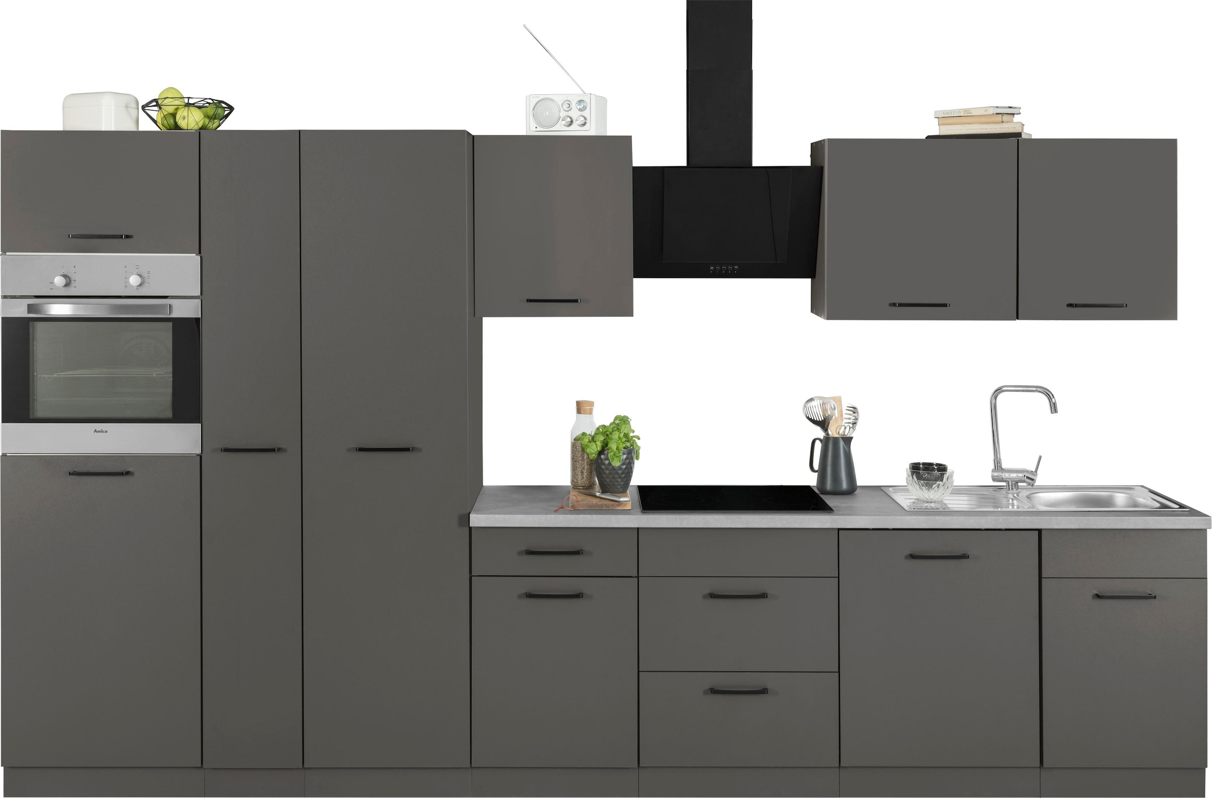 wiho Küchen Küchenzeile »Esbo«, ohne online E-Geräte, 360 Breite cm kaufen