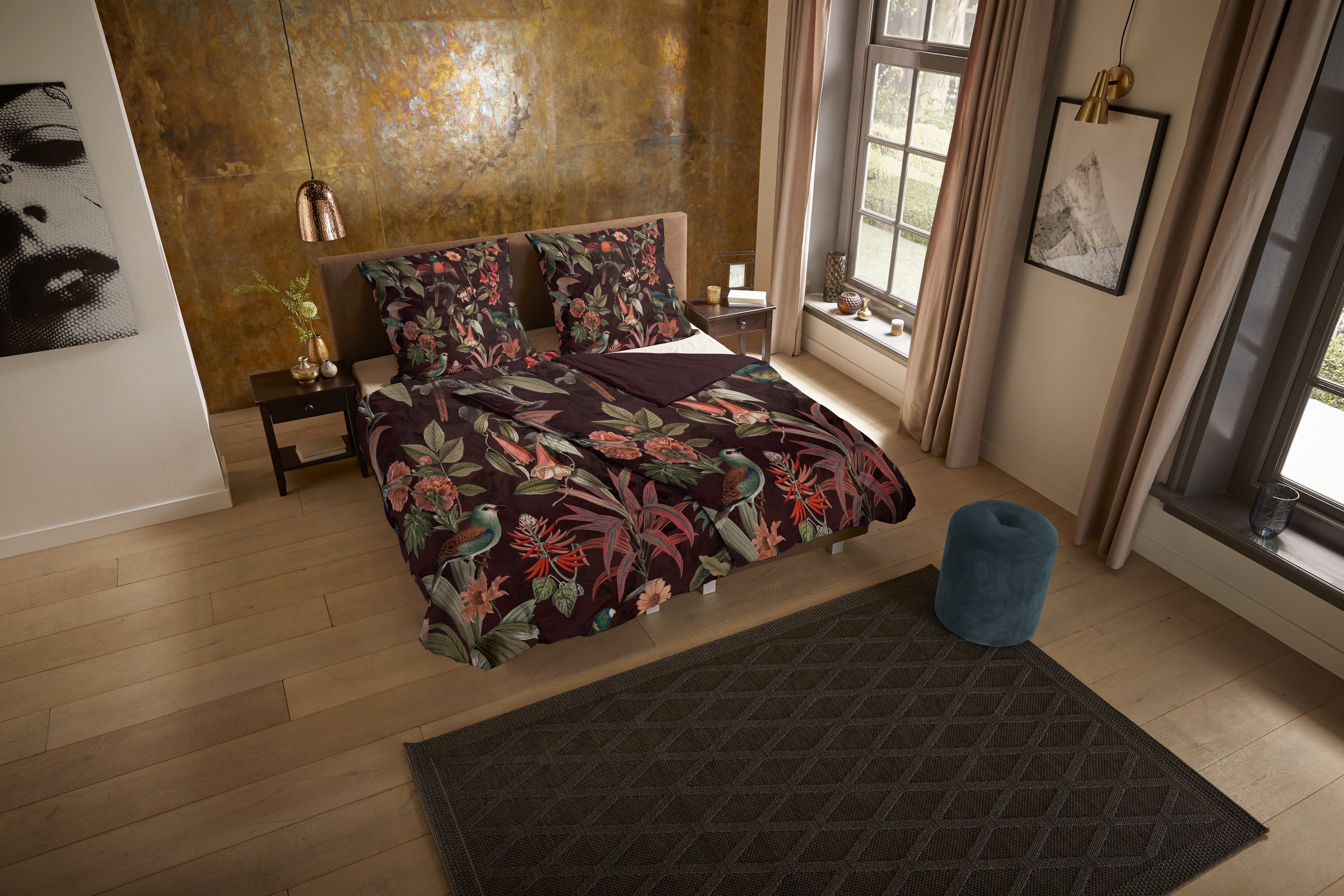 PURE luxury collection Wendebettwäsche »Elmira« 3 Stk. tlg. Mikrofaser, Pfl günstig online kaufen