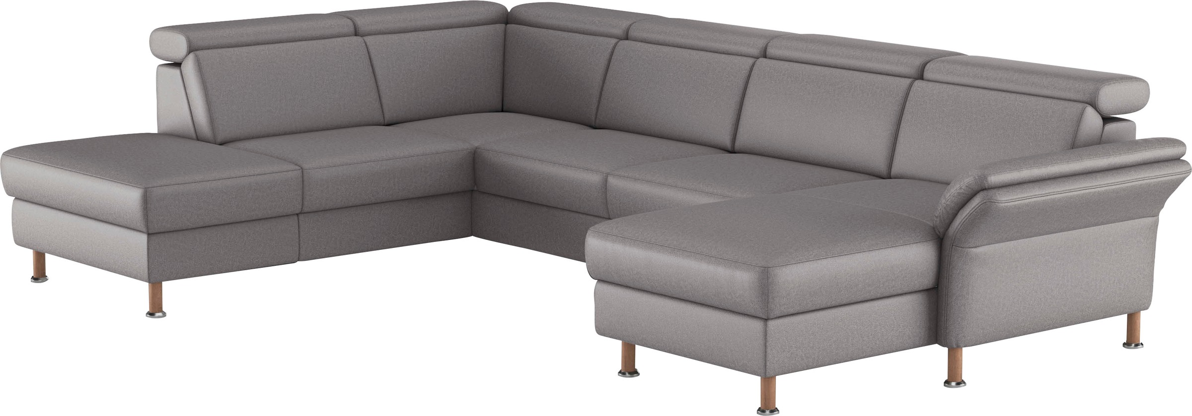 Home affaire Wohnlandschaft »Calypso U-Form«, wahlweise mit motorischer Relaxfunktion