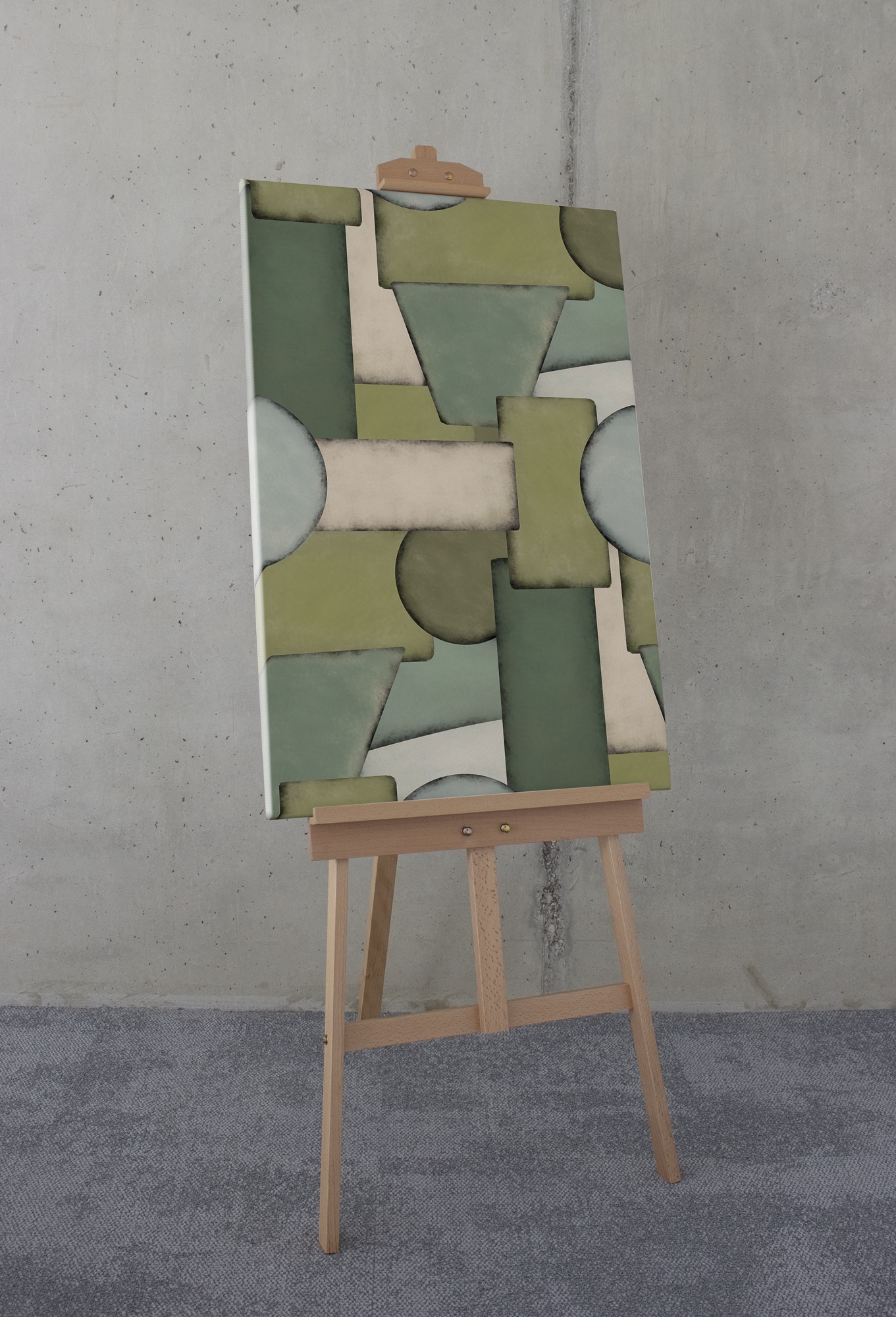 Komar Leinwandbild »Ubongo - Größe 60 x 90 cm«, Natur, (1 St.), Keilrahmenbild mi Echtholzrahmen