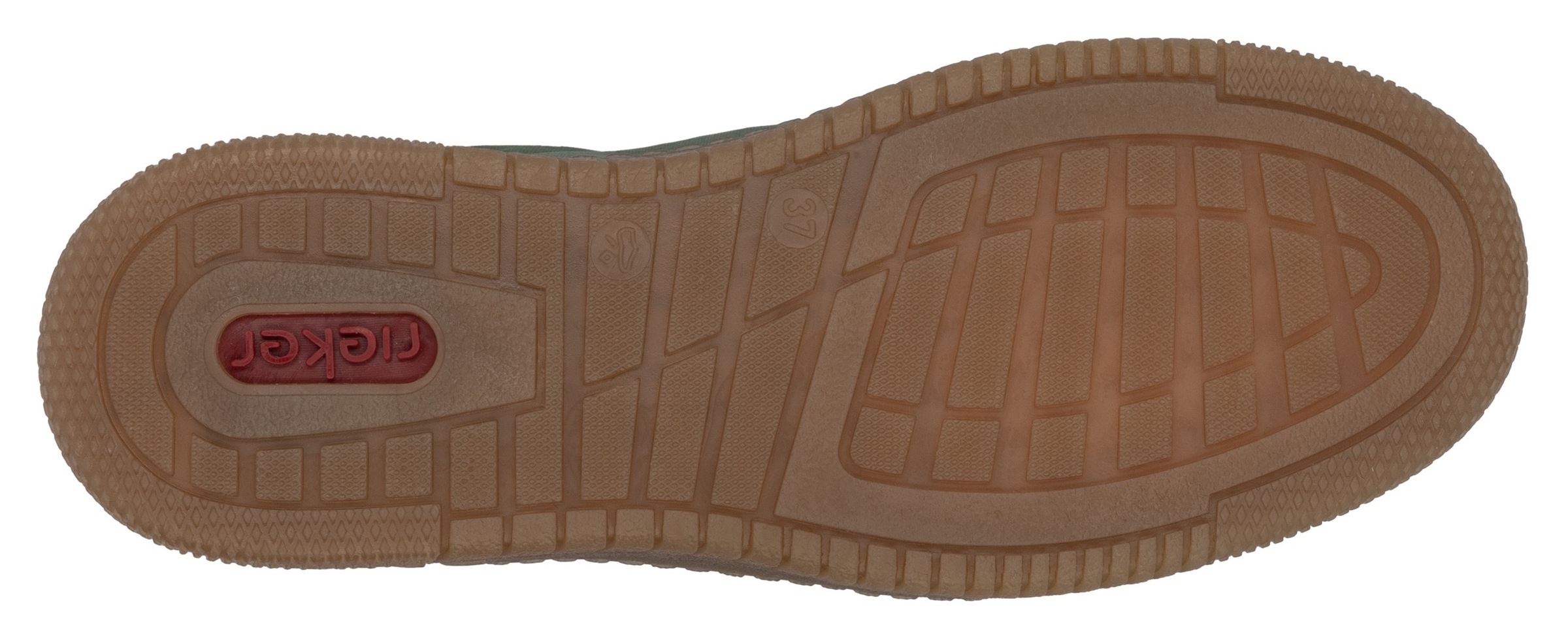 RIEKER Sport Plateausneaker  , Freizeitschuh, Halbschuh, Schnürschuh in veganer Verarbeitung