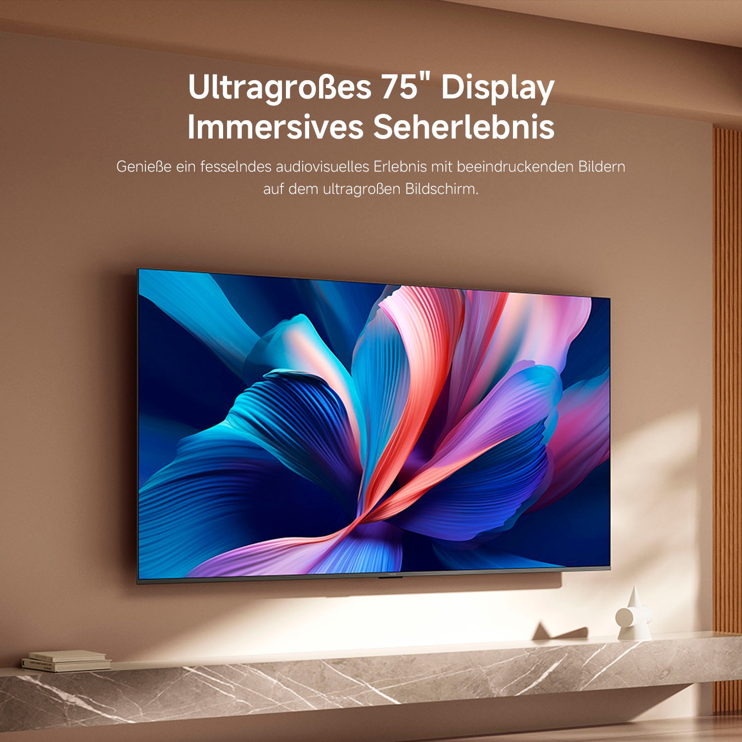 Xiaomi QLED-Fernseher »L75MB-APEU« 189 cm/75 ″ Smart-TV Xiaomi TV A Pro 75 (2026)