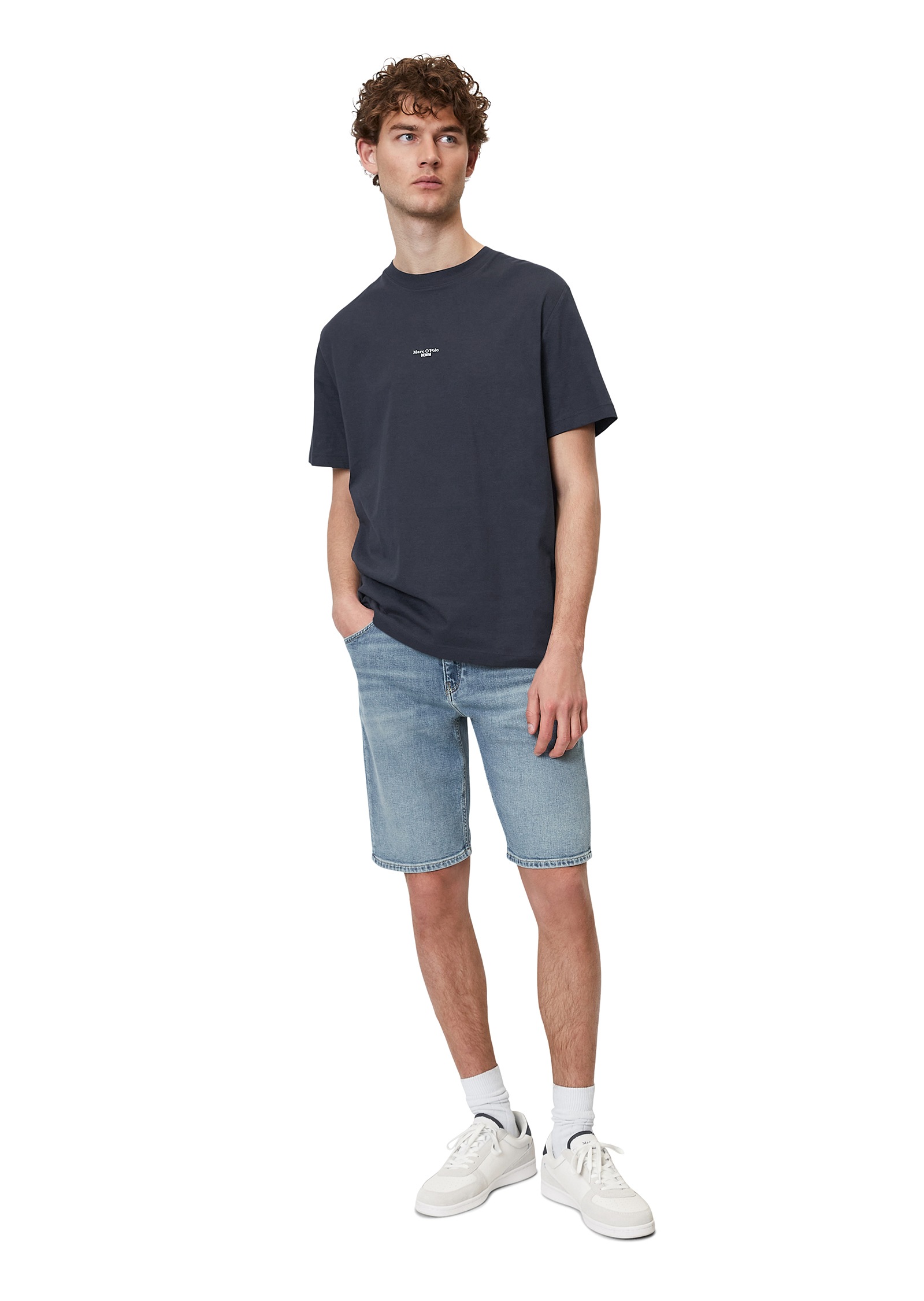 5. Bild von Marc O'Polo DENIM Shorts »aus hochwertigem Bio-Baumwolle-Mix«
