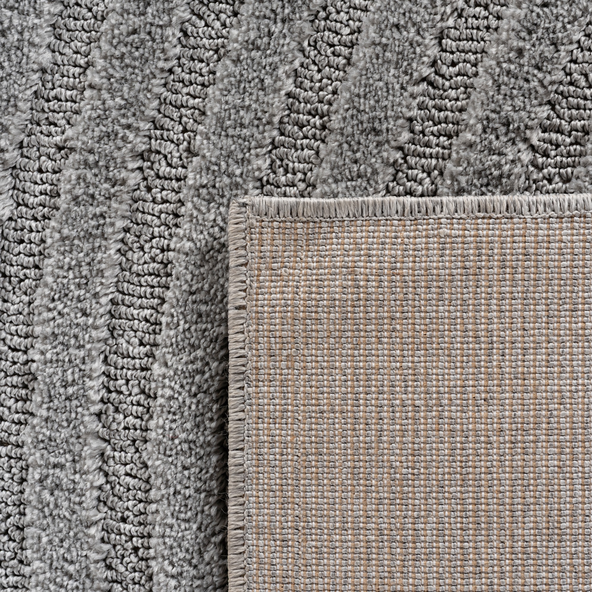 Ayyildiz Teppiche Teppich »ART 1122  , auch als Läufer und in Rund erhältlich« rund 8 mm Höhe Boho Design, 3D Optik, Struktur Hoch Tief, skandinavisch, Wohnzimmer