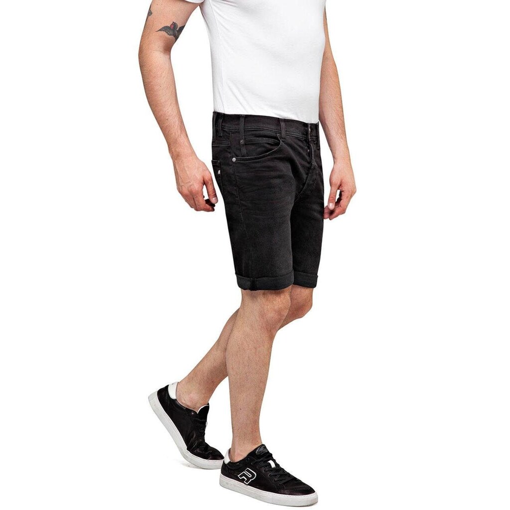 Replay Jeansbermudas »Anbass Hyperflex«