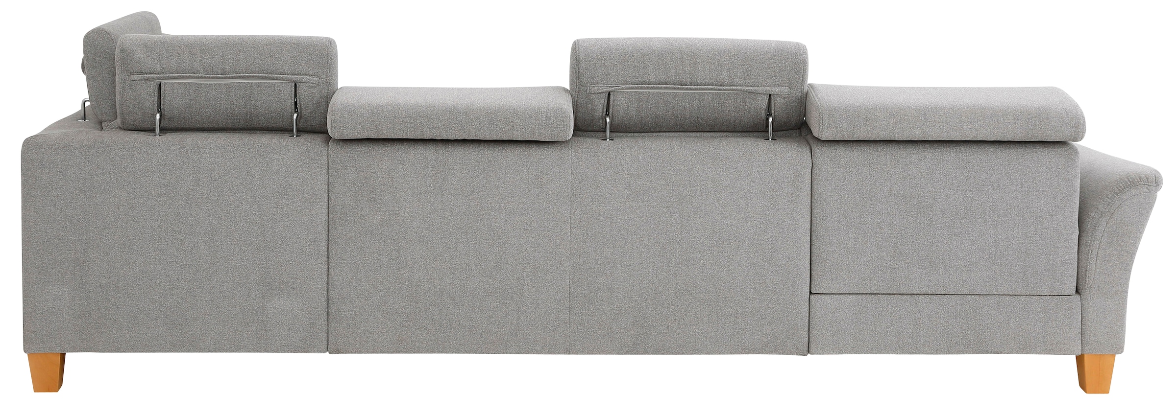 Home affaire Wohnlandschaft »Conville U-Form«, Kopfteilverstellung wahlweise mit Bettfunktion und Bettkasten