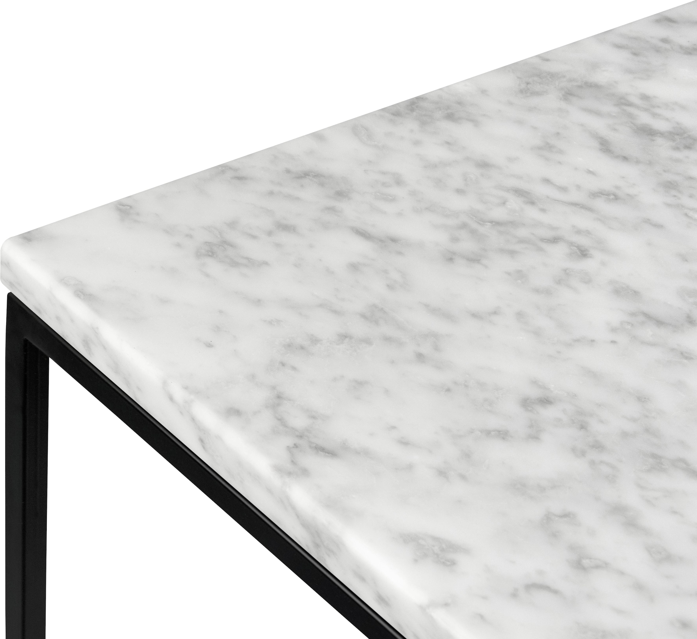 TemaHome Couchtisch »Gleam«, mit einer Platte aus Marmor, Breite 50 cm