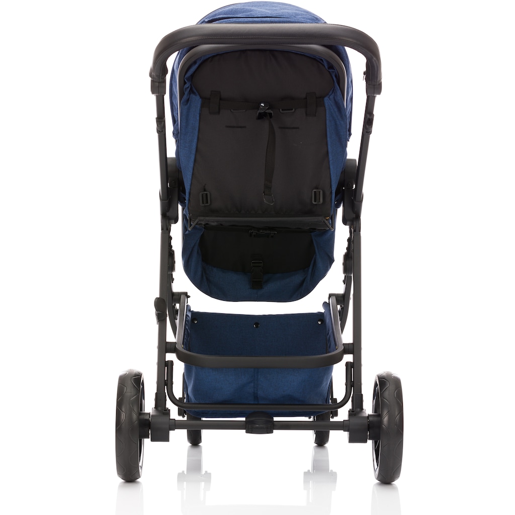 Fillikid Kombi-Kinderwagen »Panther, blau/melange«, 22 kg