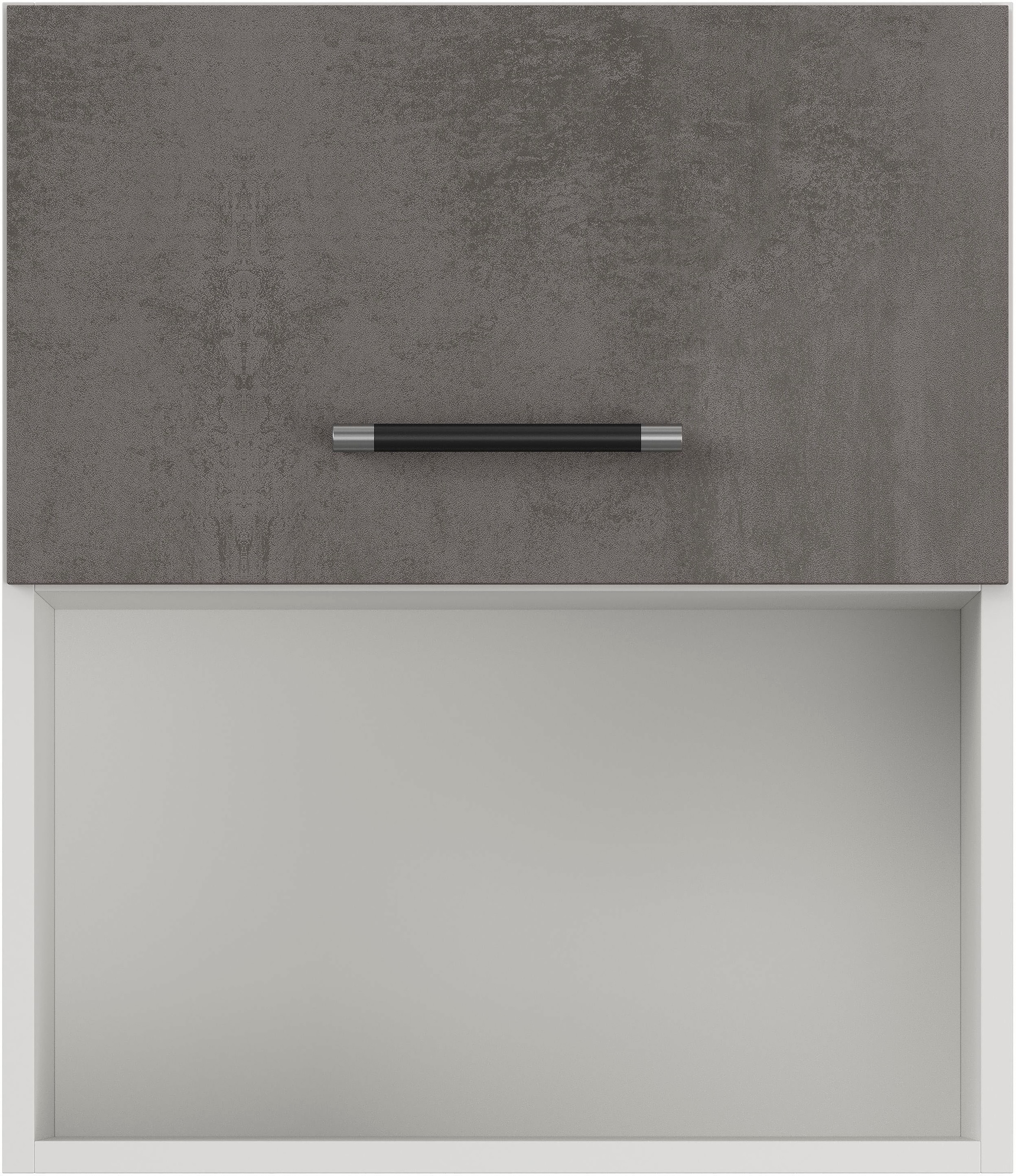 IMPULS KÜCHEN Klapphängeschrank »"Prag und Valencia", Breite/Höhe: 50/57,9 cm«, vormontiert, mit Soft-Close, mit Klapptür und offener Nische
