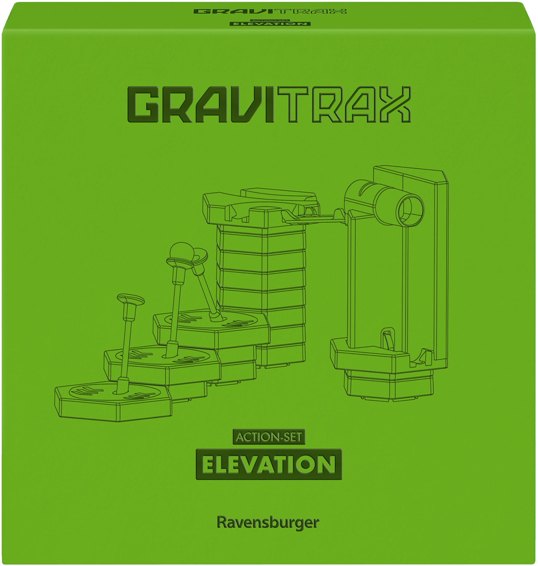 Ravensburger Kugelbahn-Bausatz »GraviTrax Action-Set Elevation« Made in Europe