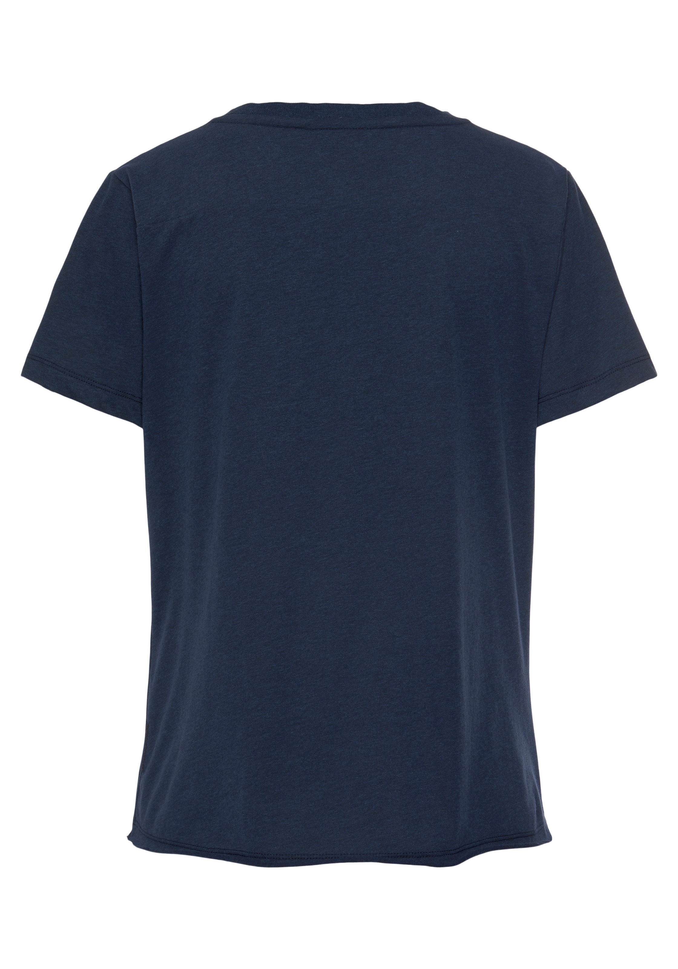 Elbsand T-Shirt »Talvi«, mit Flockprint bestellen online