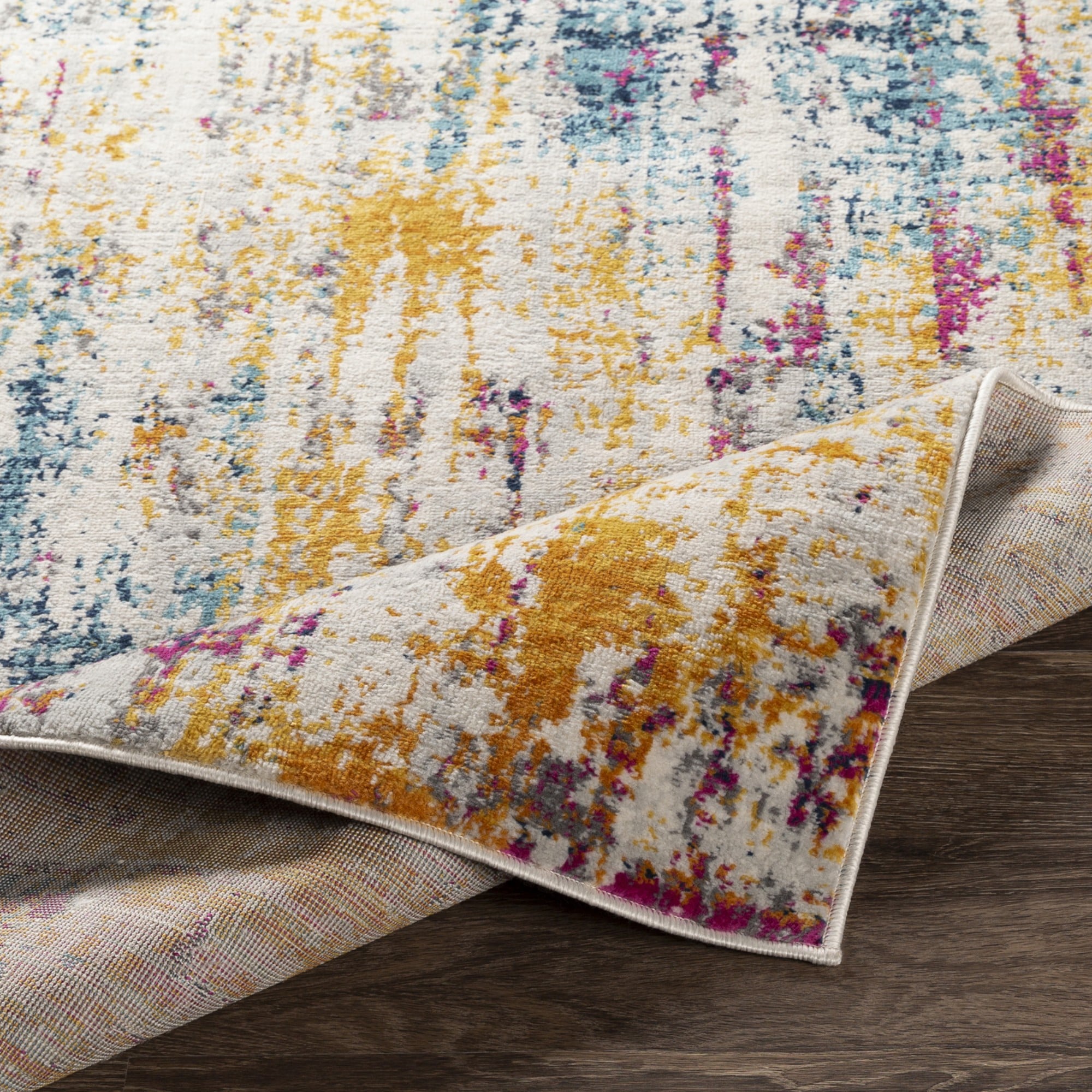 Livabliss Teppich »MANTUA« rechteckig 10 mm Höhe Modern abstrakter Teppich im Marble-Look