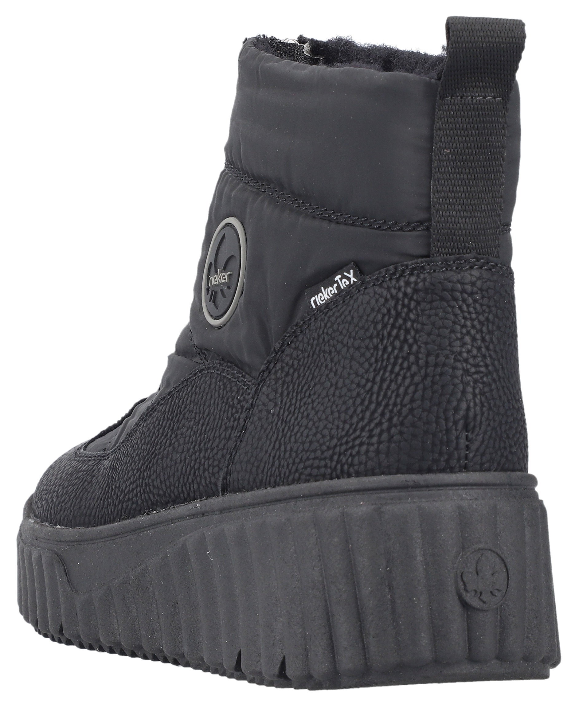 Rieker Winterboots, Outdoorboots, Snowboots mit Reißverschluss am Rist