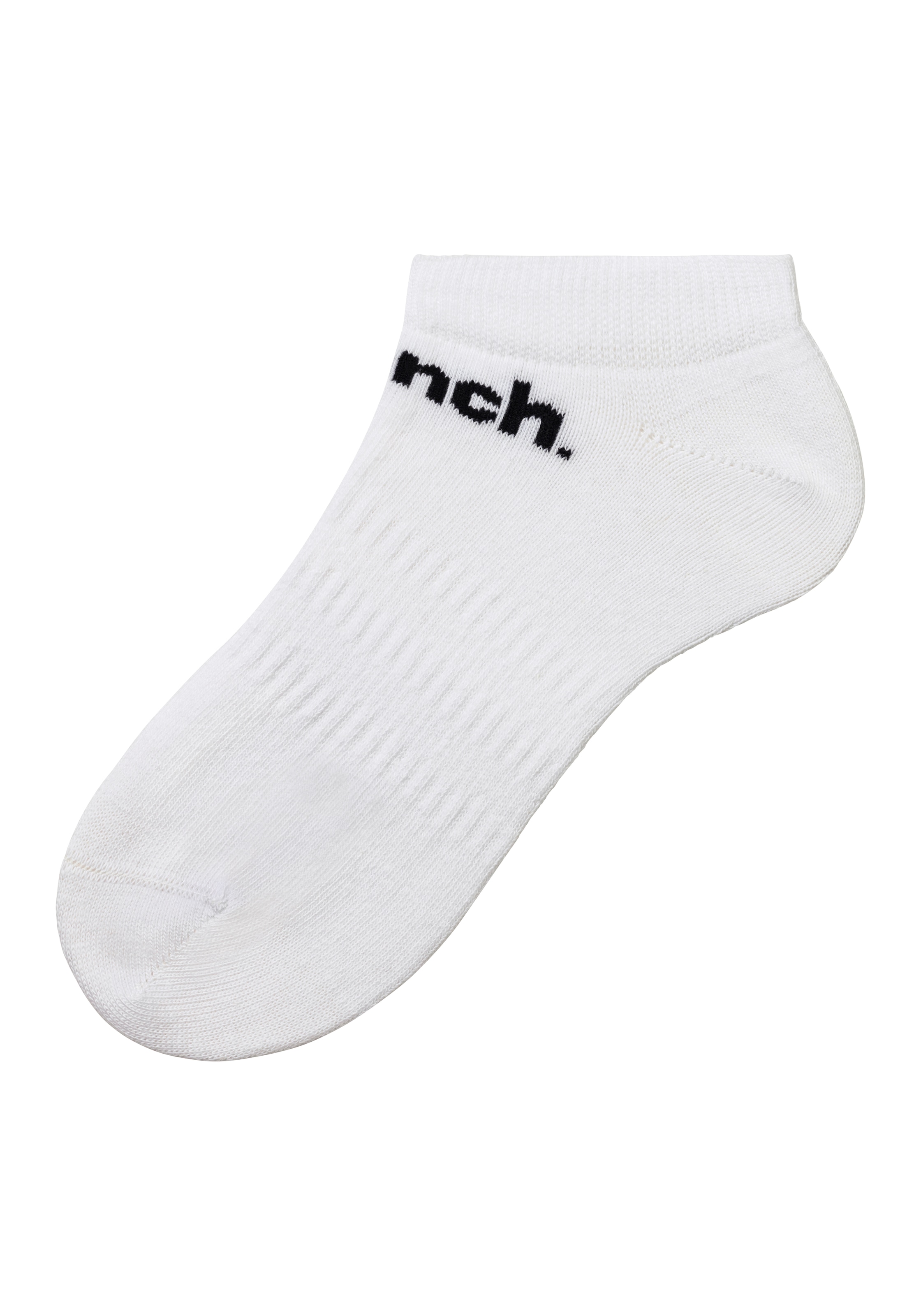 Bench. Sportsocken, (Packung, 6 Paar), Sneakersocken mit klassischem Logoschriftzug