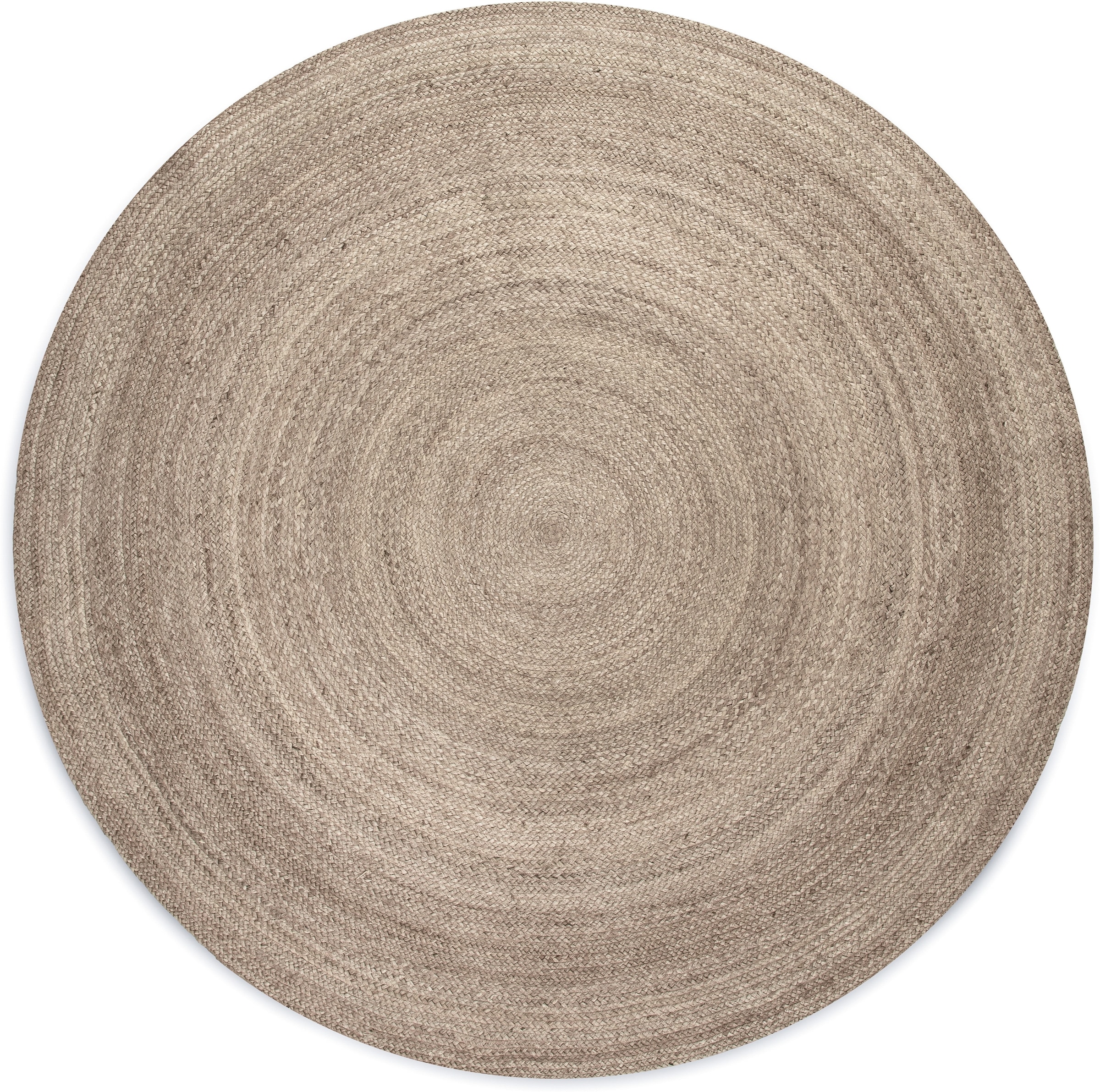 HANSE Home Teppich »Rangpur Juteteppich, auch in oval« rund 10 mm Höhe Handgewebt, 100% Jute , Natur, Wohnzimmer, Flur, Boho, Skandi