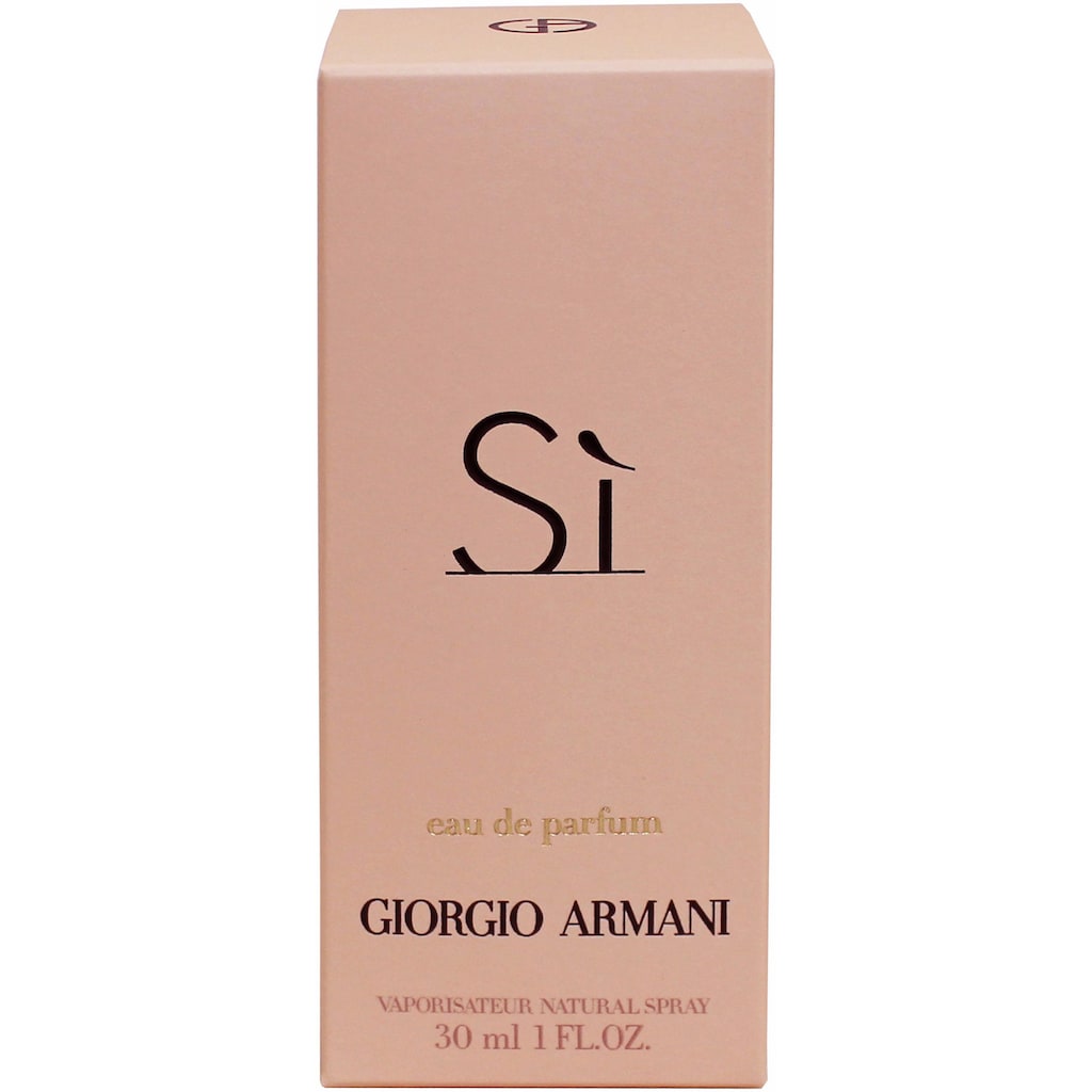 Giorgio Armani Eau de Parfum »Sì«