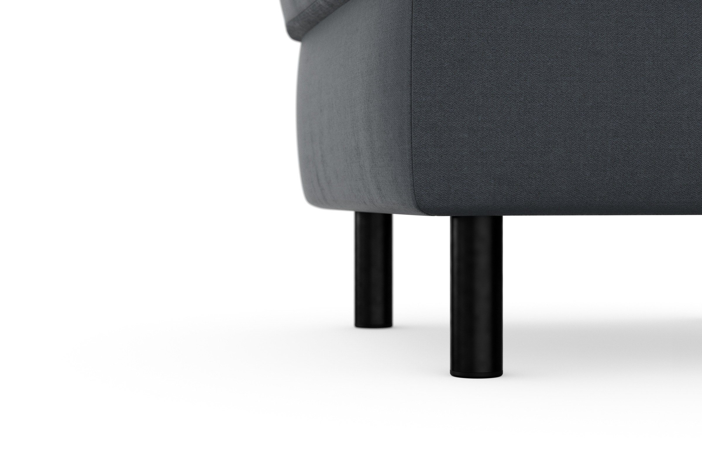 sit&more Stauraumhocker »Sinatra«, Sitzfläche ist abnehmbar, mattschwarze Metallfüße