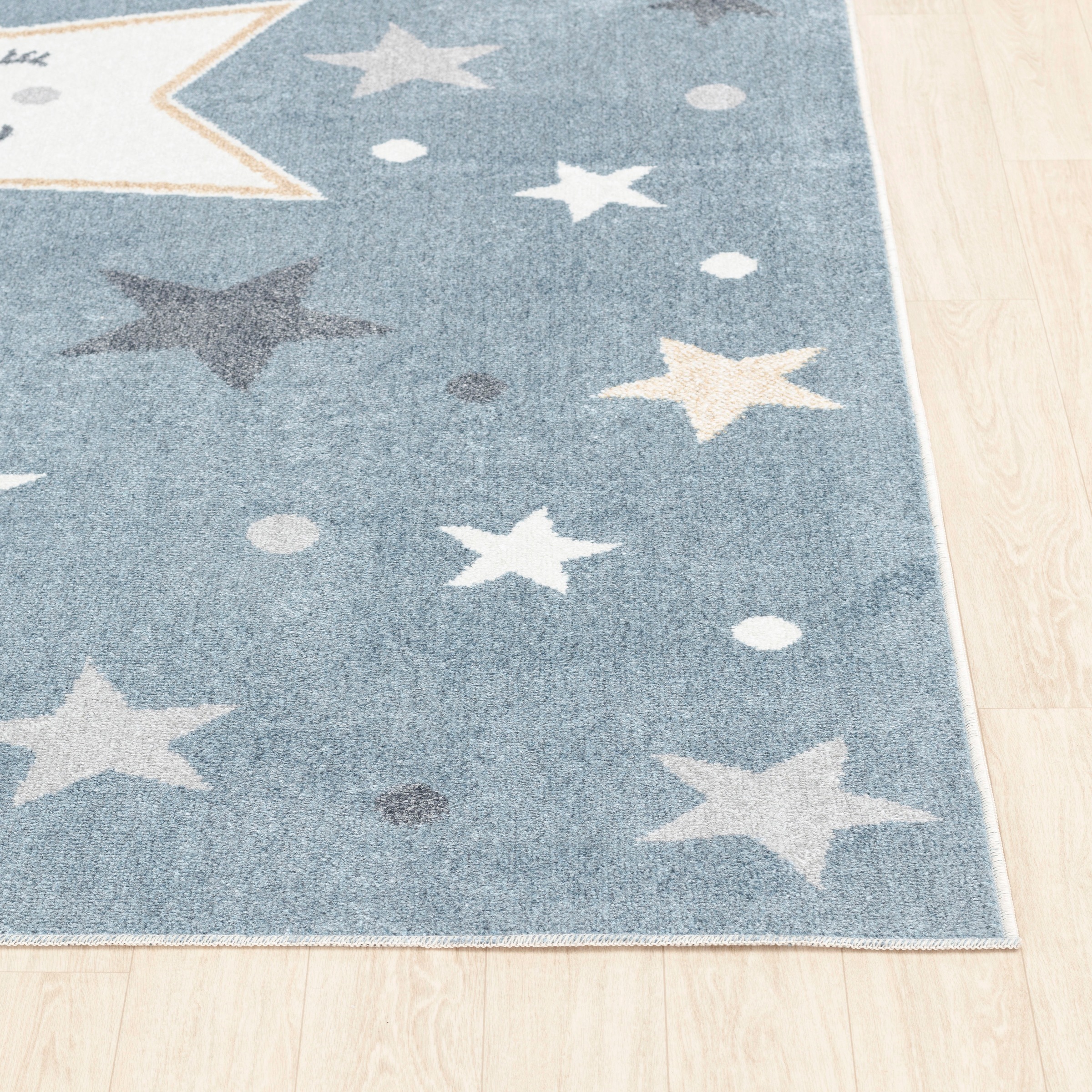 Livabliss Kinderteppich »BEED«, rechteckig, 6 mm Höhe, Kids, Sterne