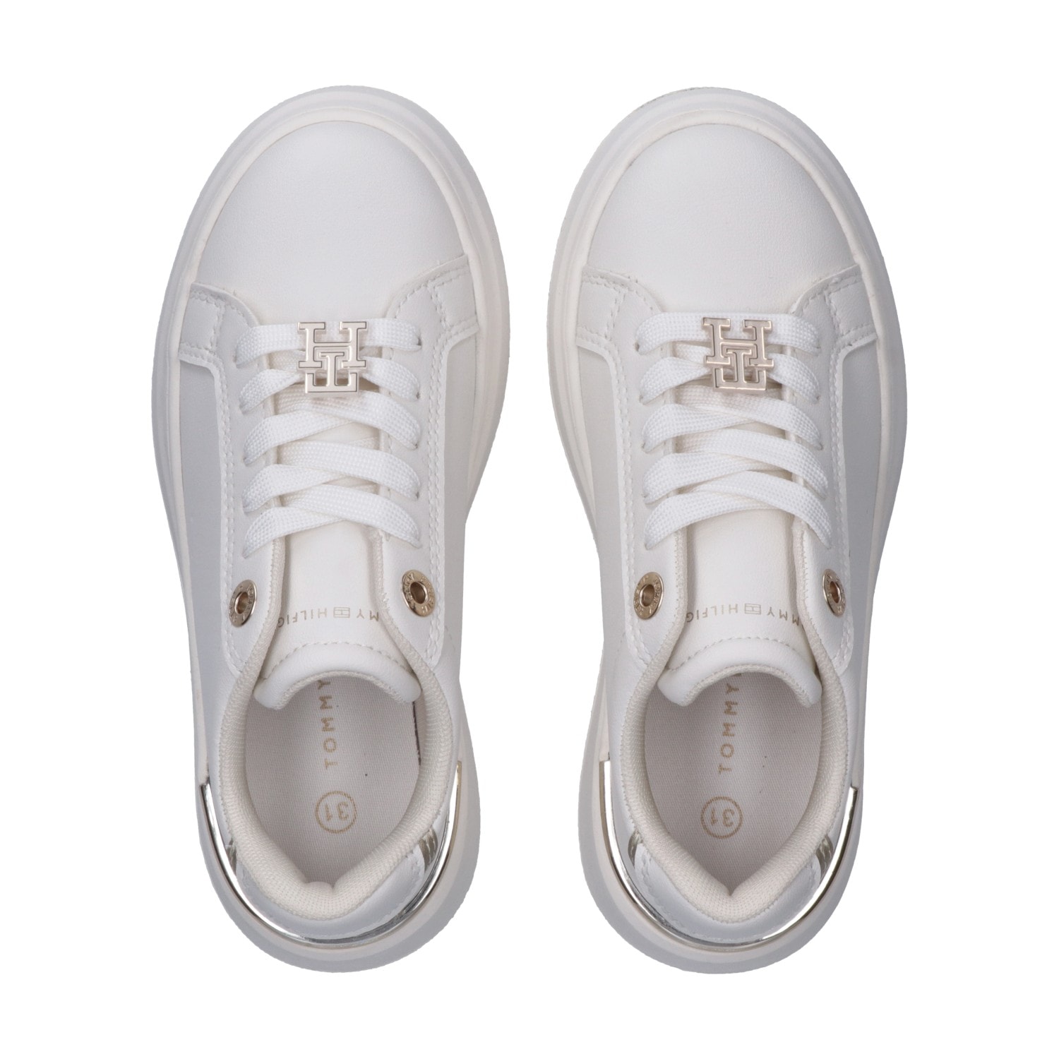 Tommy Hilfiger Plateausneaker  Trendy Schnürschuh, Halbschuh, Schnürschuh mit Plateausohle