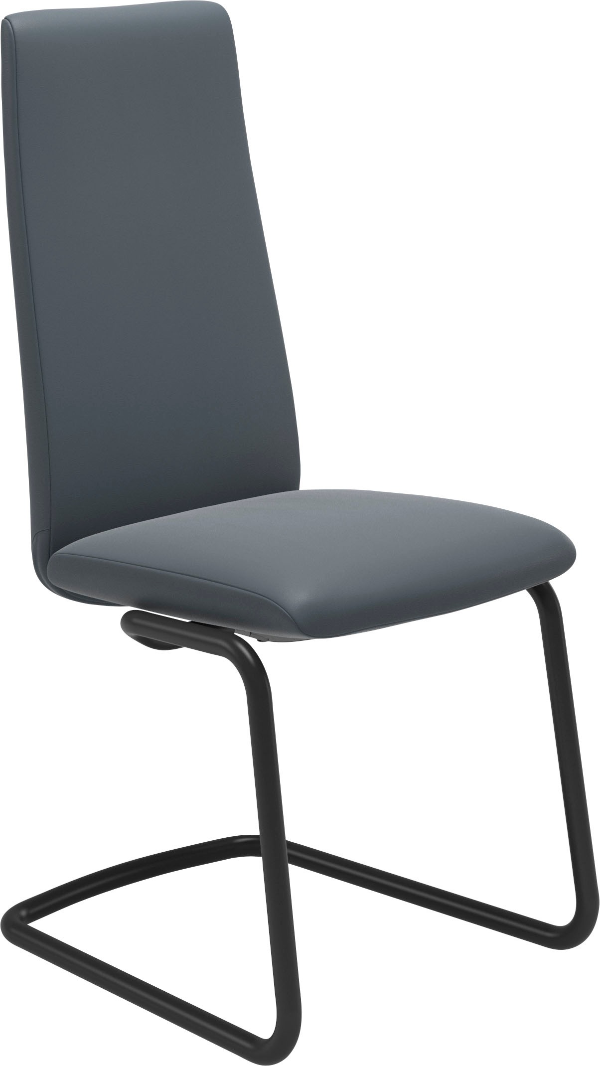 Stressless® Polsterstuhl »Laurel«, Leder BATICK, High Back, Größe M, mit Beinen aus Stahl in Schwarz matt