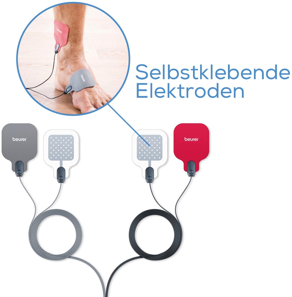 BEURER Elektrodenpads »EM 59 & EM 89 Heat Gel-Pads«, (Set, 8 St.)