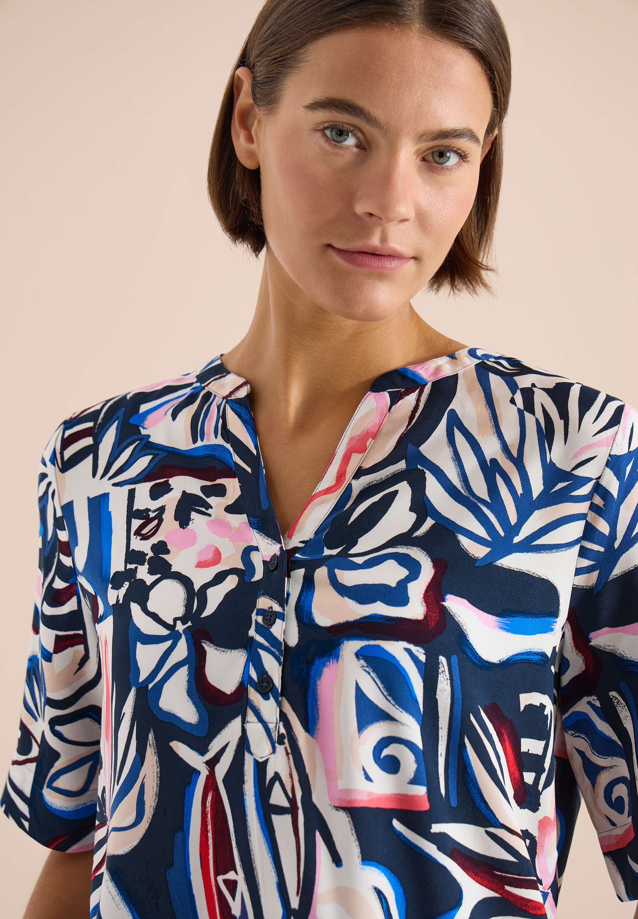 Cecil Blusentop mit All-Over Print