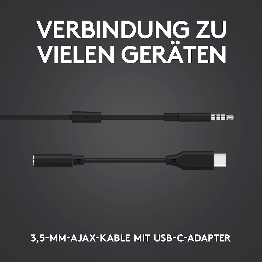 Logitech In-Ear-Kopfhörer »G333«