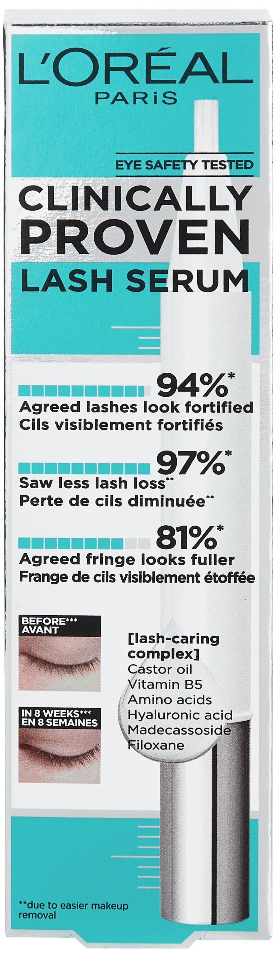 L'ORÉAL PARIS Wimpernserum »PARADISE CLINICALLY PROVEN LASH SERUM« mit Hyaloronsäure