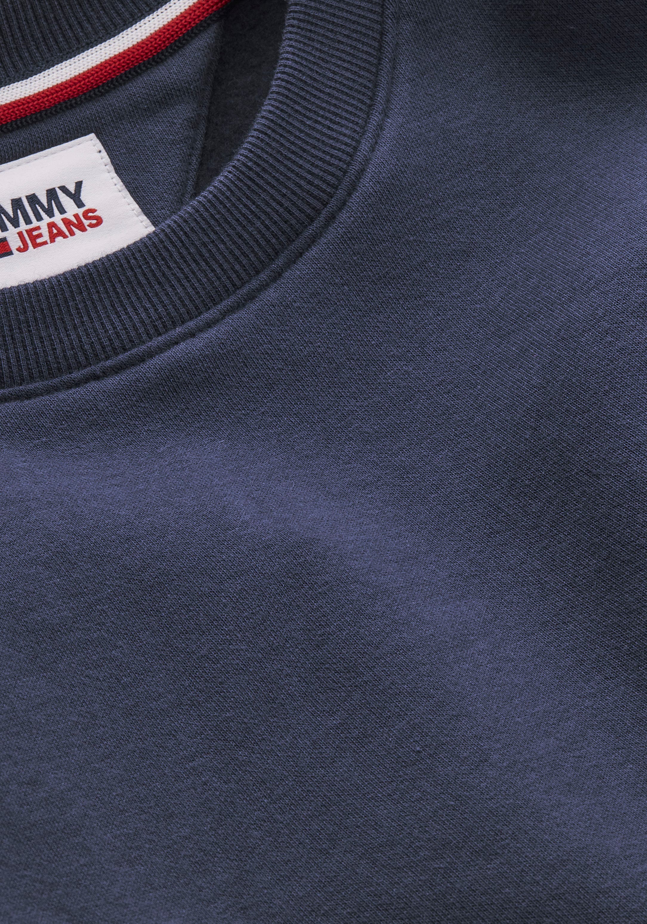 Tommy Jeans Sweatshirt »TJW REGULAR FLEECE C NECK«, mitTommy Jeans Logo-Flag auf der Brust