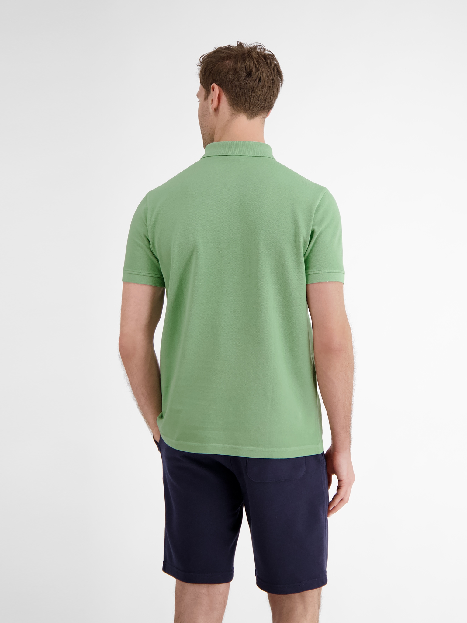 LERROS Poloshirt mit Logo Stickerei