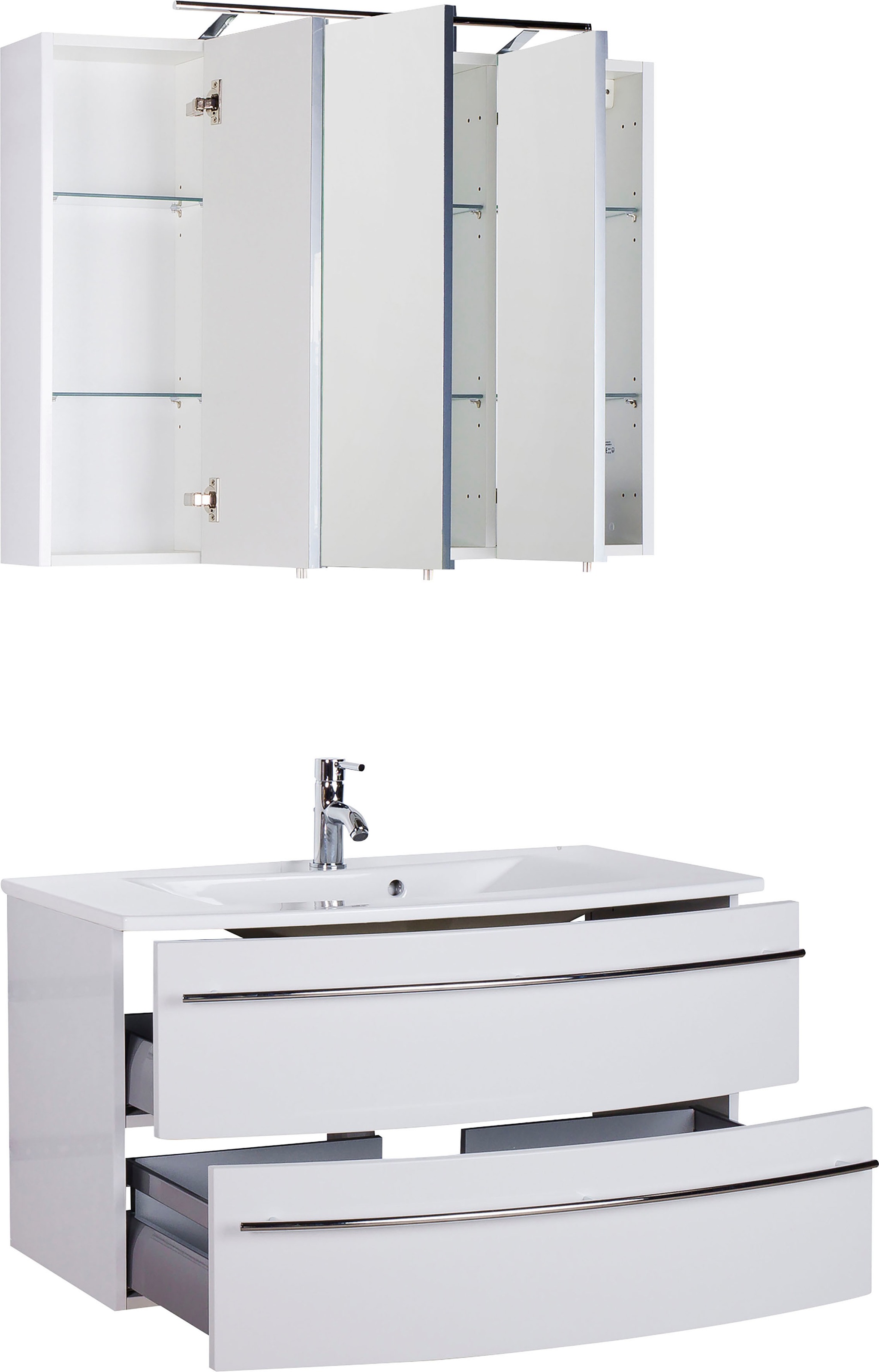 Saphir Badmöbel-Set »3040«, (2 St.), Breite 90 cm