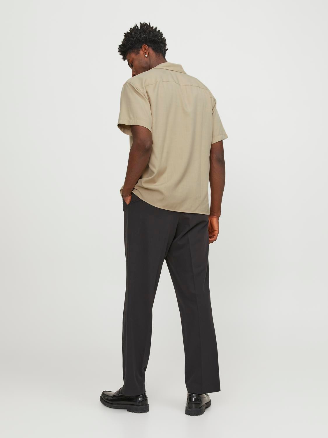 Jack & Jones Kurzarmhemd »JPRCCAARON TENCEL RESORT SHIRT S/S LN«