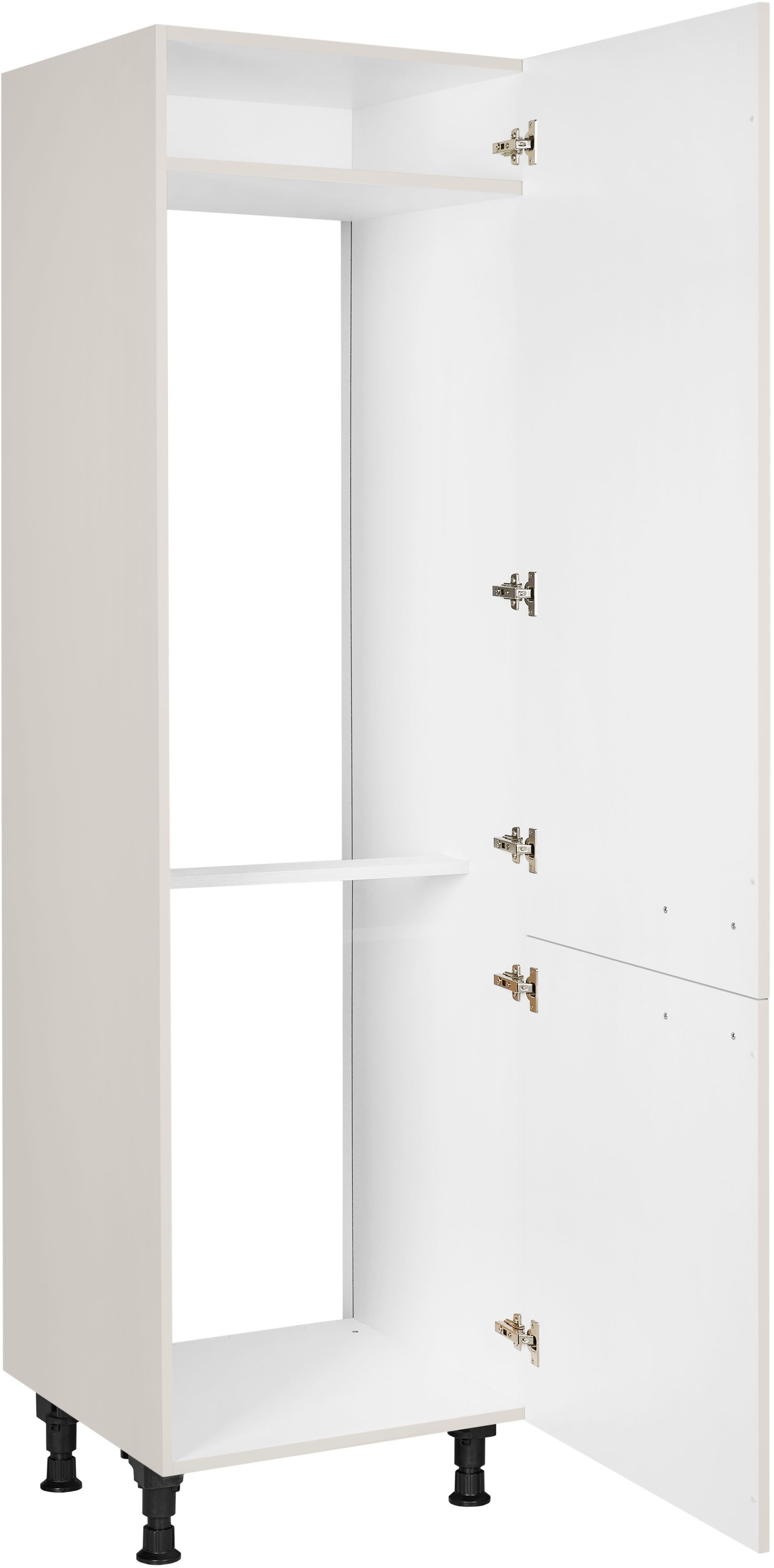 nobilia® Kühlmodul »"Flash", für ein Kühl- und Gefrierschrank, Ausrichtung wählbar«, vormontiert, Ausrichtung wählbar, Breite/Höhe: 60/216,6 cm