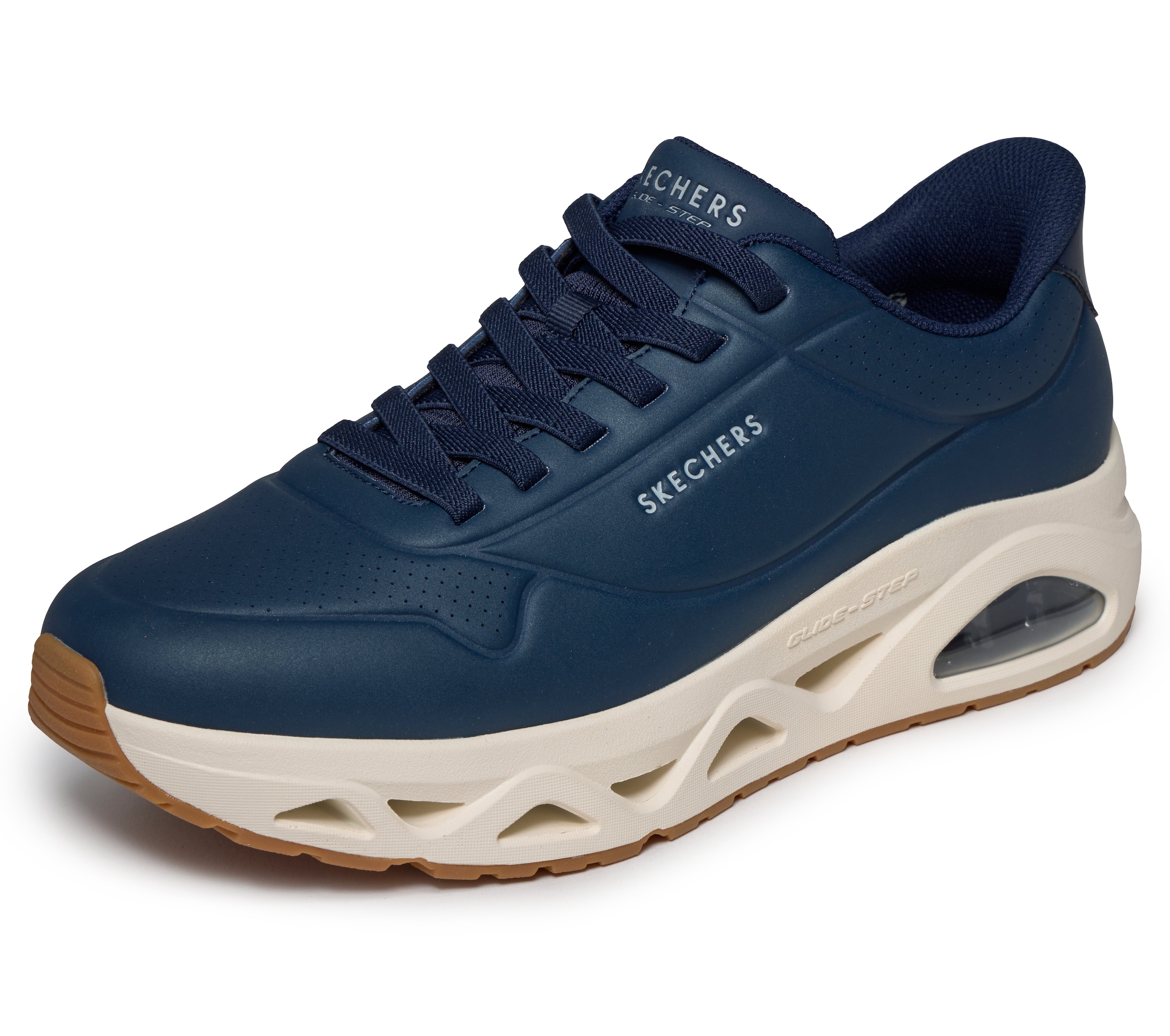 Skechers Slip-On Sneaker »UNO GLIDE-STEP-GLIDE ON AIR«  Schnürschuh, Freizeitschuh mit Handsfree Slip-Ins Technologie