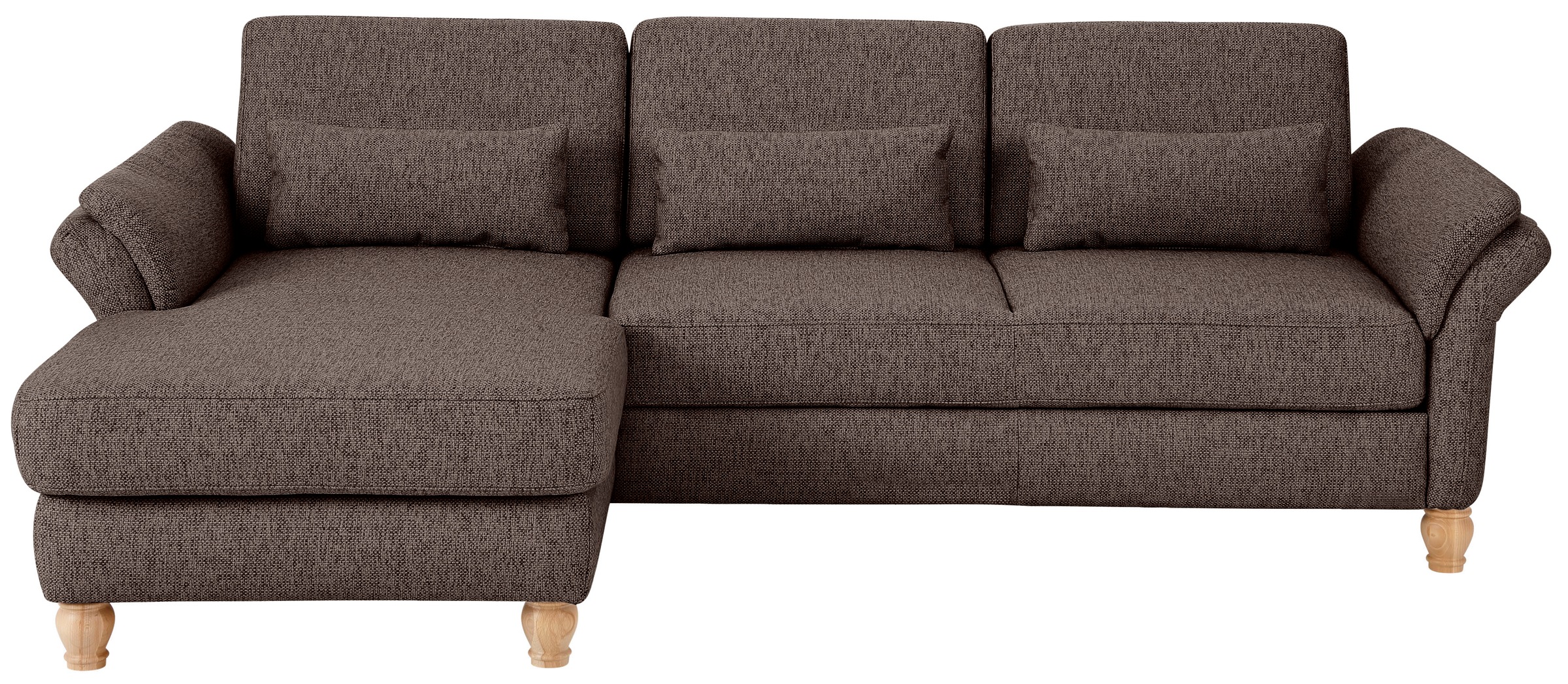 Home affaire Ecksofa »Palace L-Form« incl. Sitztiefenverstellung, wahlweise günstig online kaufen