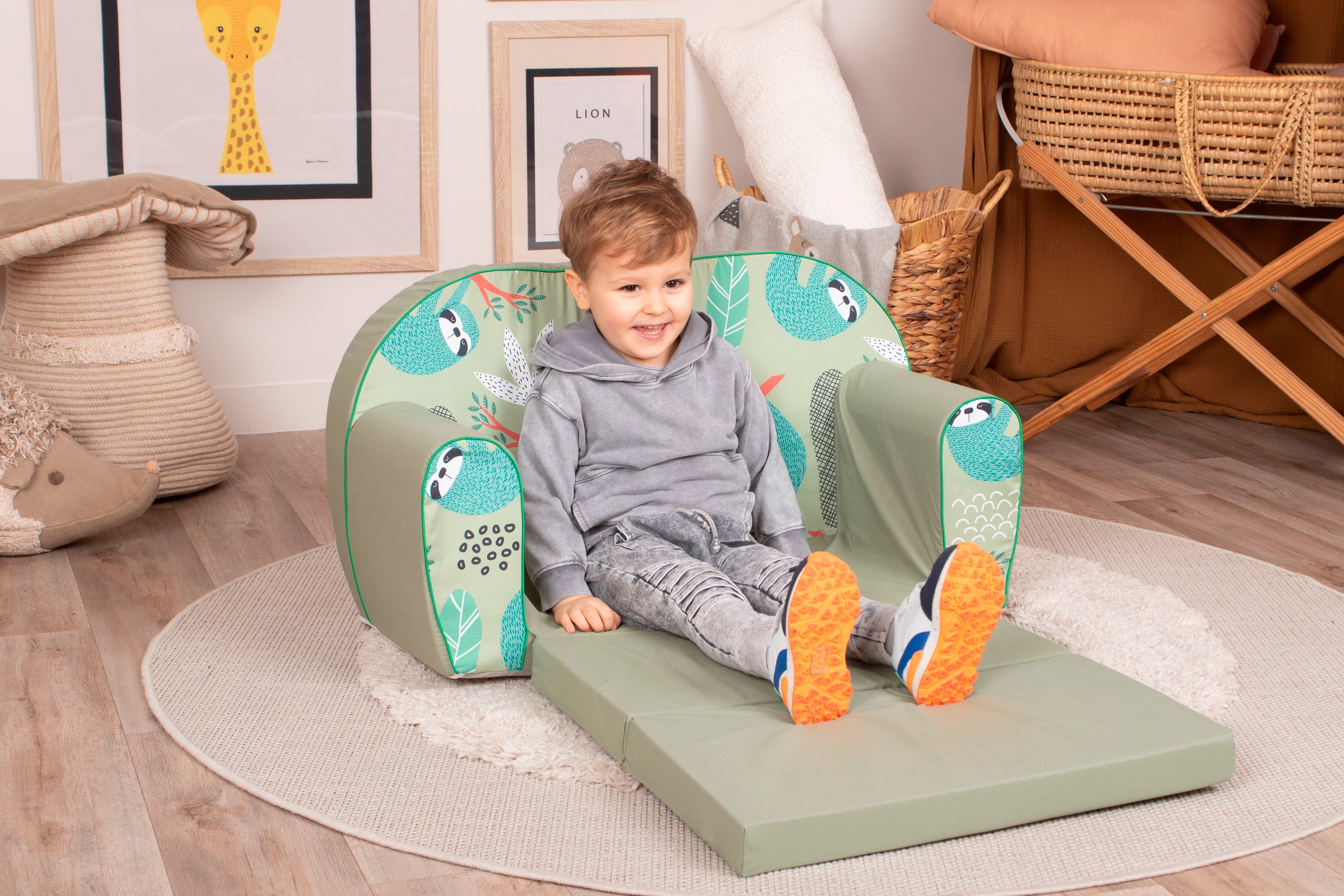 Knorrtoys® Sofa »Faultier«, für Kinder; Made in Europe