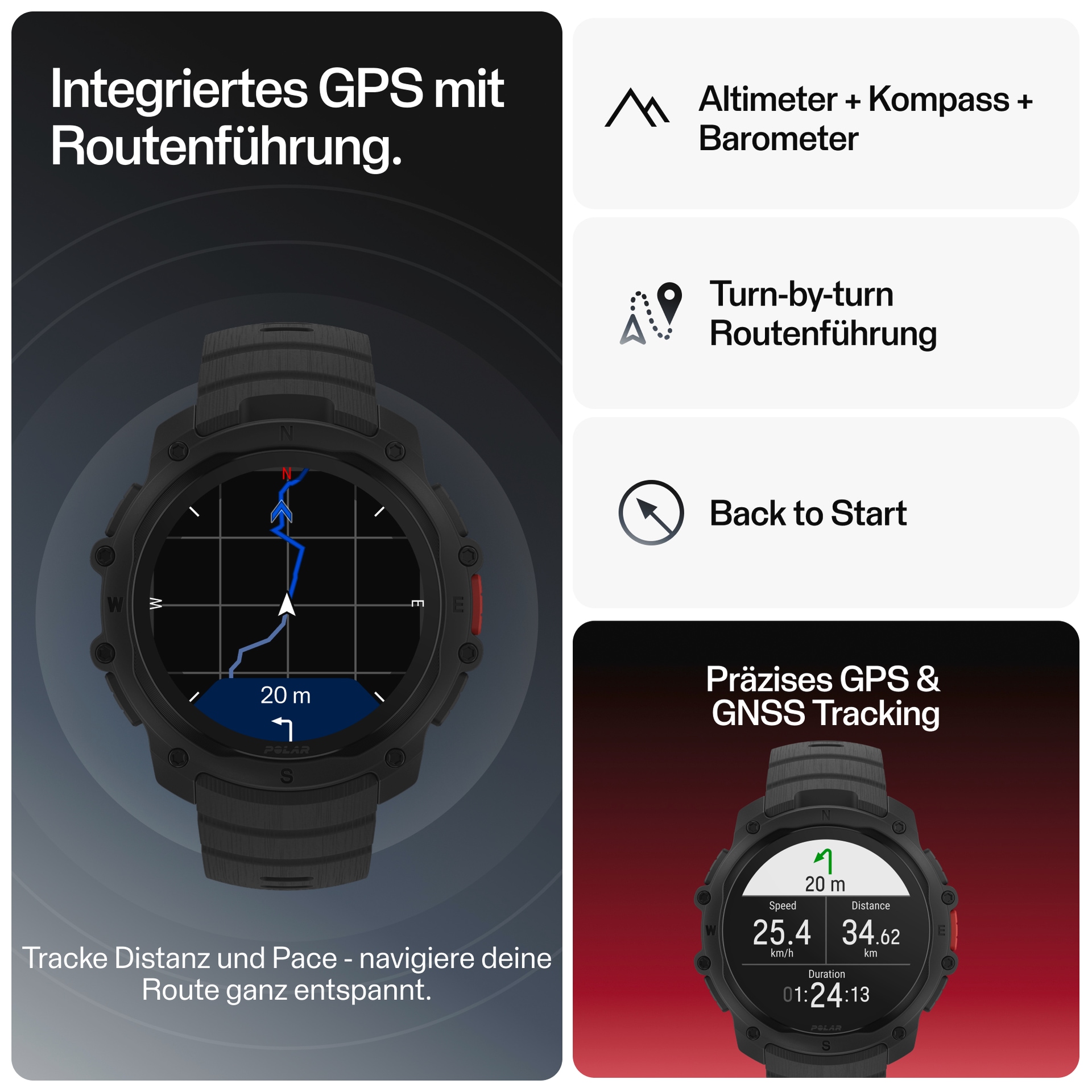 Polar Smartwatch »Street X«(/ 1,28 ″)