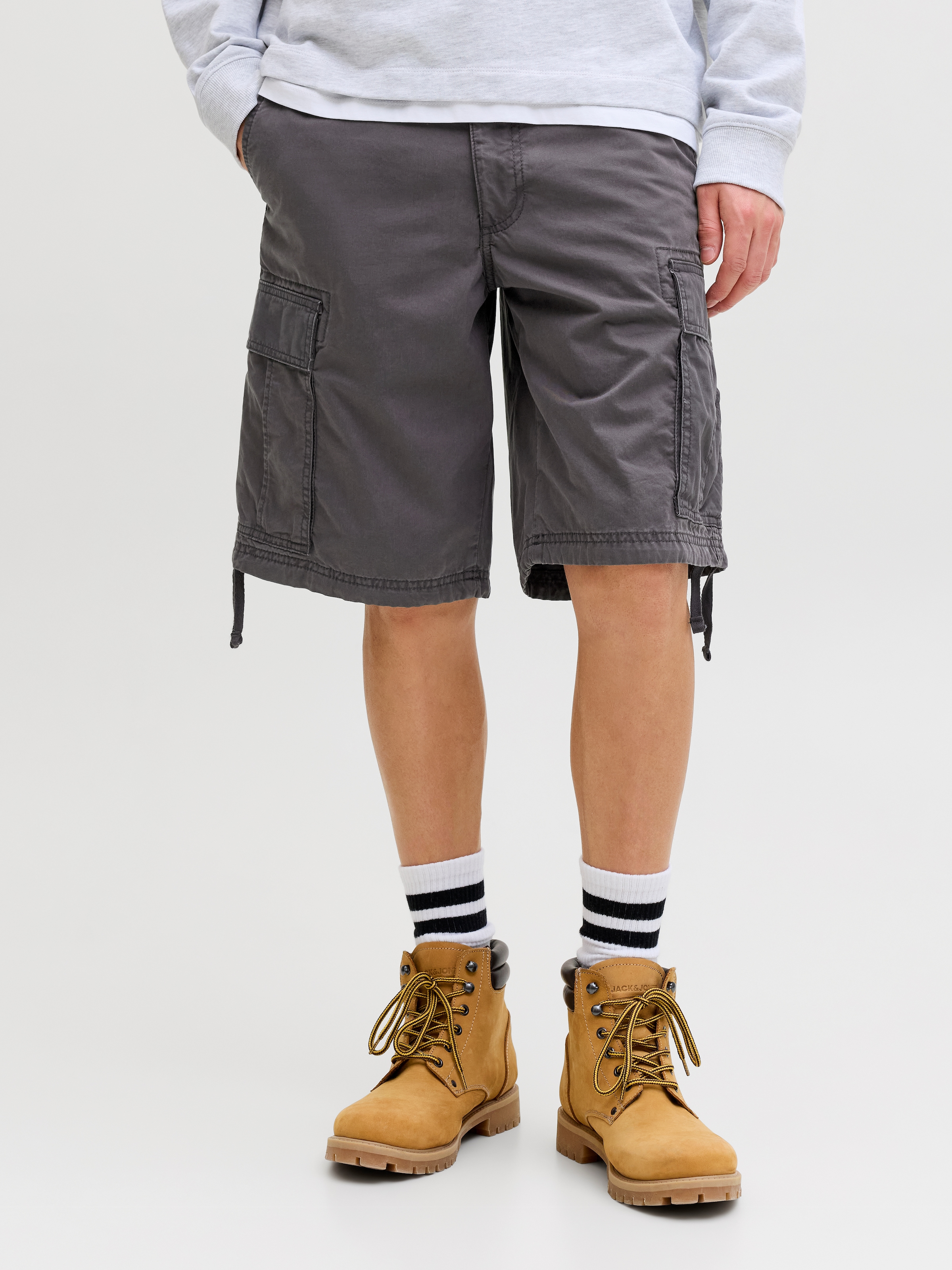 Jack & Jones Cargoshorts »JPSTCOLE FRANK CARGO SHORT MID SN«  mit Cargotaschen