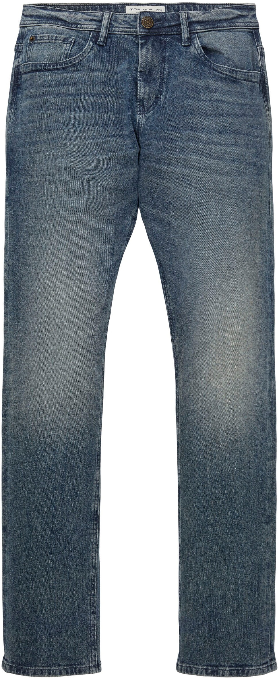 TOM TAILOR Regular-fit-Jeans »JOSH«, im authentischen Used-Look
