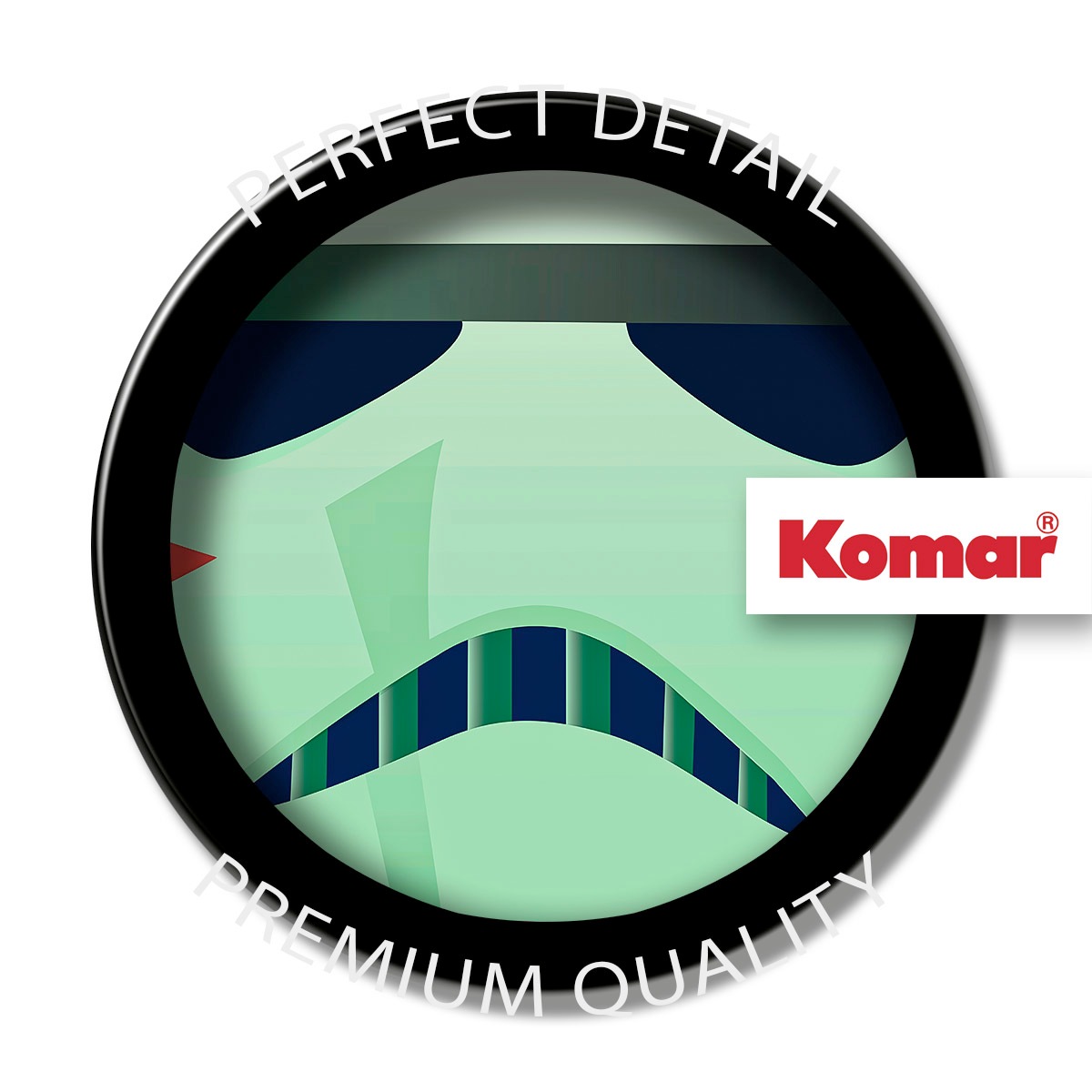 Komar Fototapete »Wandtattoo - Star Wars One of us! - Größe 125 x 125 cm« Comic | bedruckt glatt