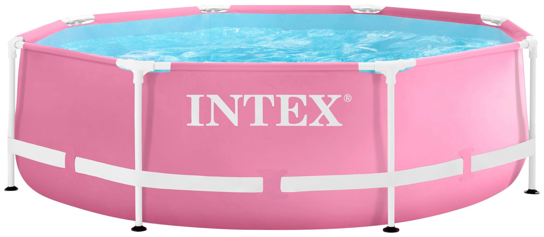 Intex Framepool »PINK METAL«, 244 x 76 cm