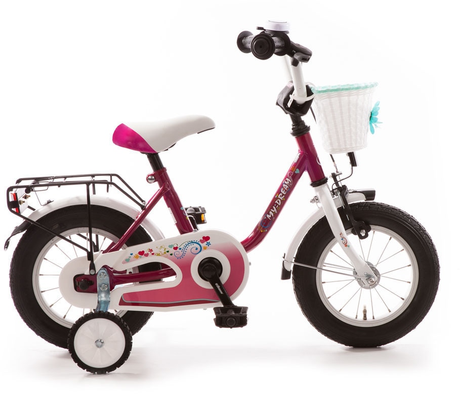 Kinderfahrrad „My Dream“, 1 Gang rosa 12,5 Zoll (31,75 cm) 23 cm – 12,5 Zoll (31,75 cm)