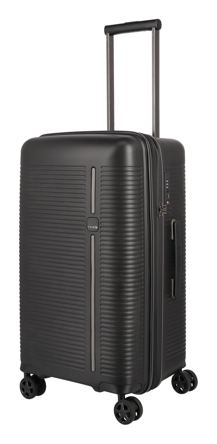 travelite Trolleyset »ROOMER Trunk M/L«, (Set, 2 tlg.), Kofferset Aufgabegepäck Reisekoffer Volumenerweiterung