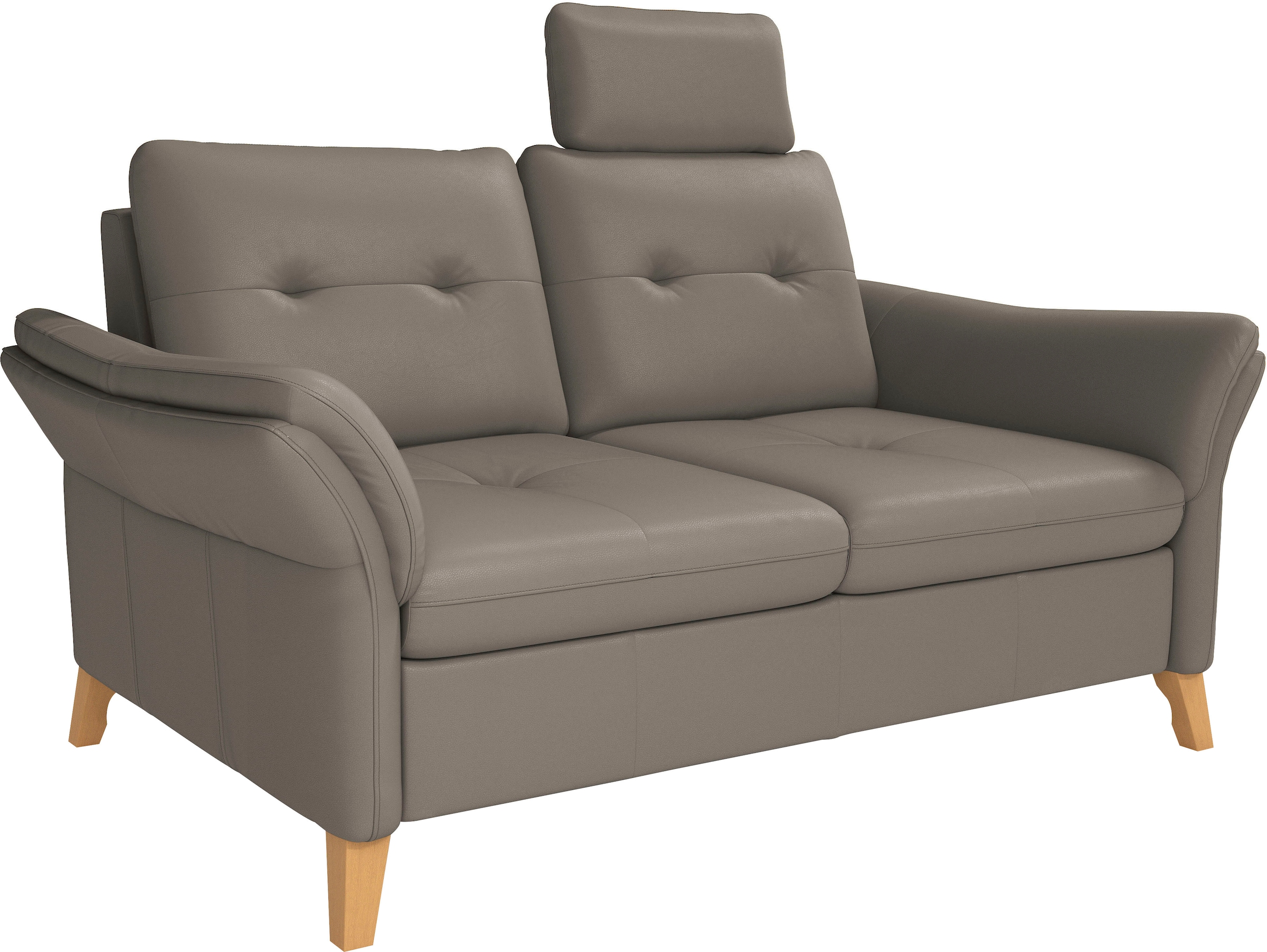 sit&more 3-Sitzer »Göteborg«, inklusive Sitztiefenverstellung und Federkern