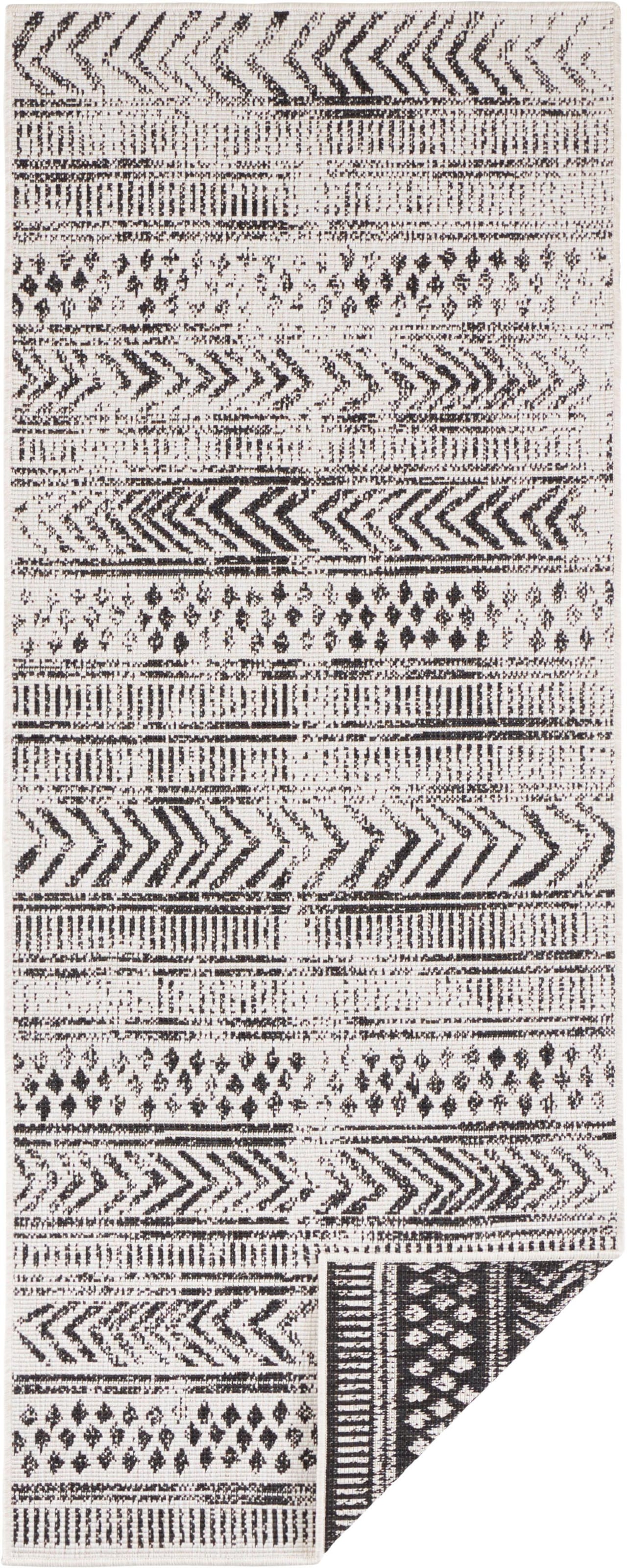 NORTHRUGS Läufer »BIRI«, rechteckig, In- und Outdoor geeignet, Wendbar