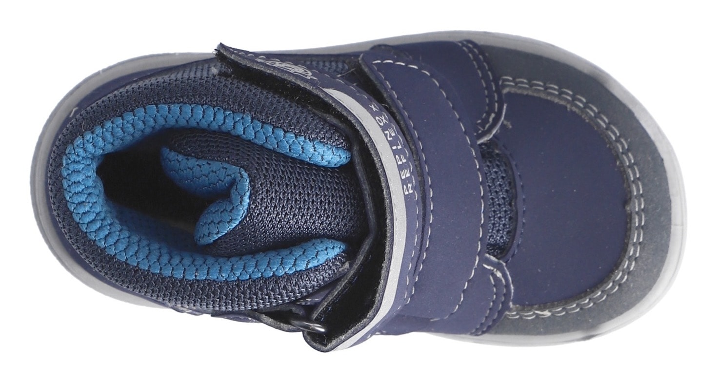 PEPINO by RICOSTA Winterstiefel »Flo WMS: mittel«, Klettschuh mit Warmfutter, Größenschablone zum Download