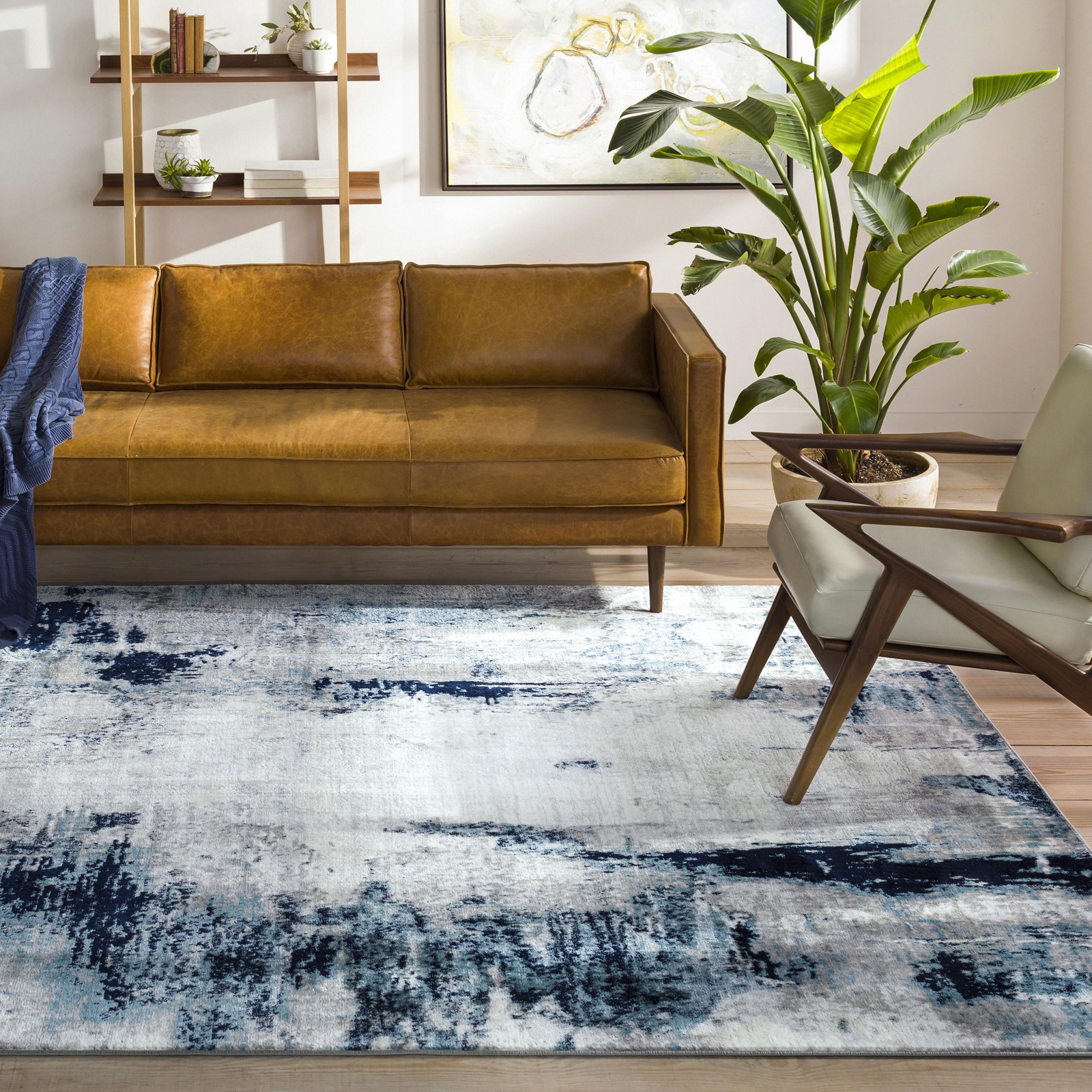 Livabliss Teppich »HELSINKI«, rechteckig, 11 mm Höhe, Designerteppich in Marmor Optik, Kurzflor Wohnzimmerteppich/Läufer