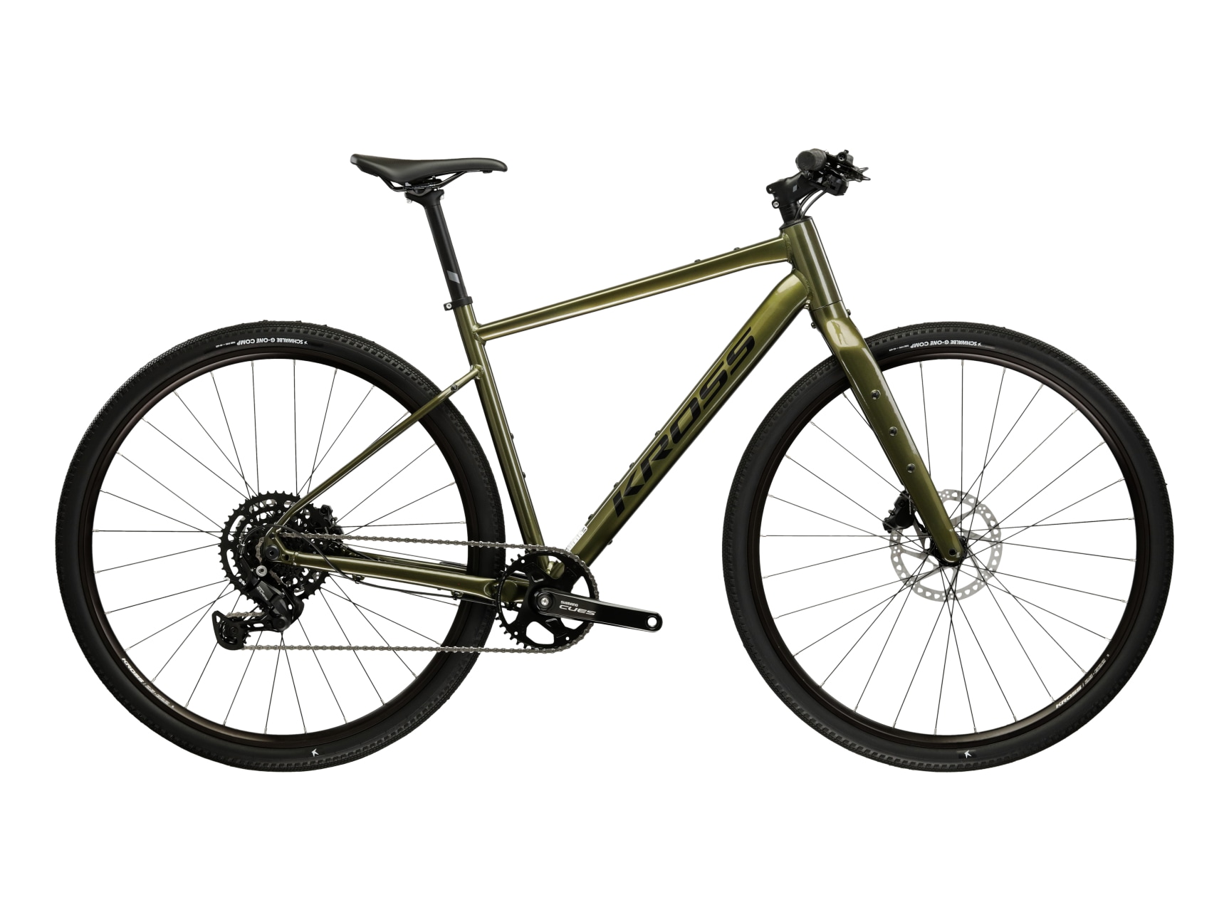 Kross Gravelbike »Esker 1.0 28" braun 18 Gänge Gabel aus Carbon 2026« 18 Gang Kettenschaltung Carbon aus Gabel