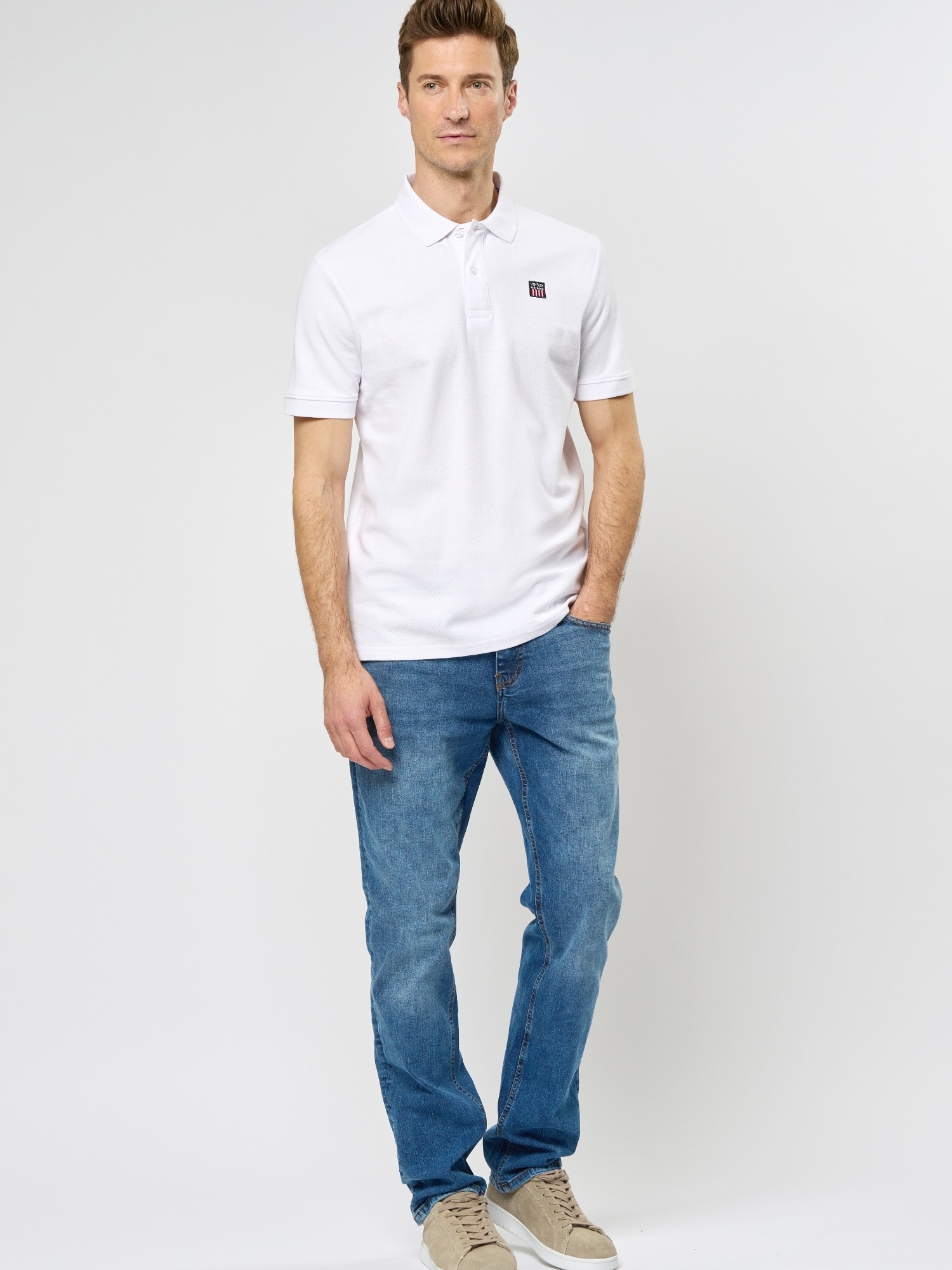 VINSON Kurzarmhemd »VINSON 2-pack Polo VMMike«